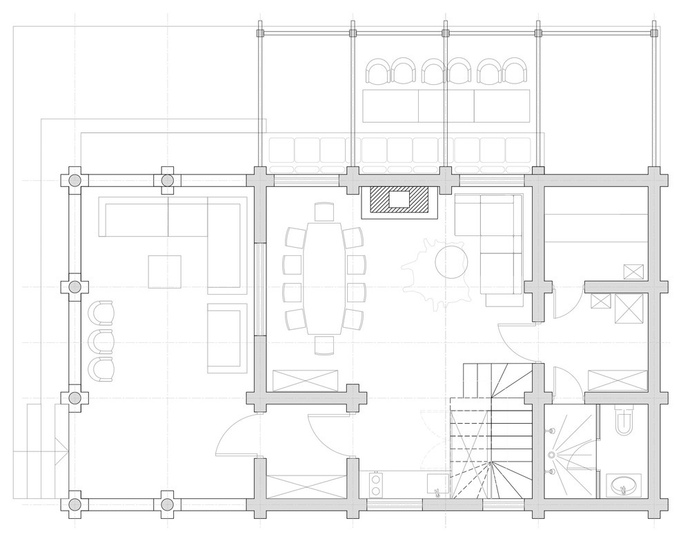 В гостях: Сруб с африканскими мотивами под Истрой