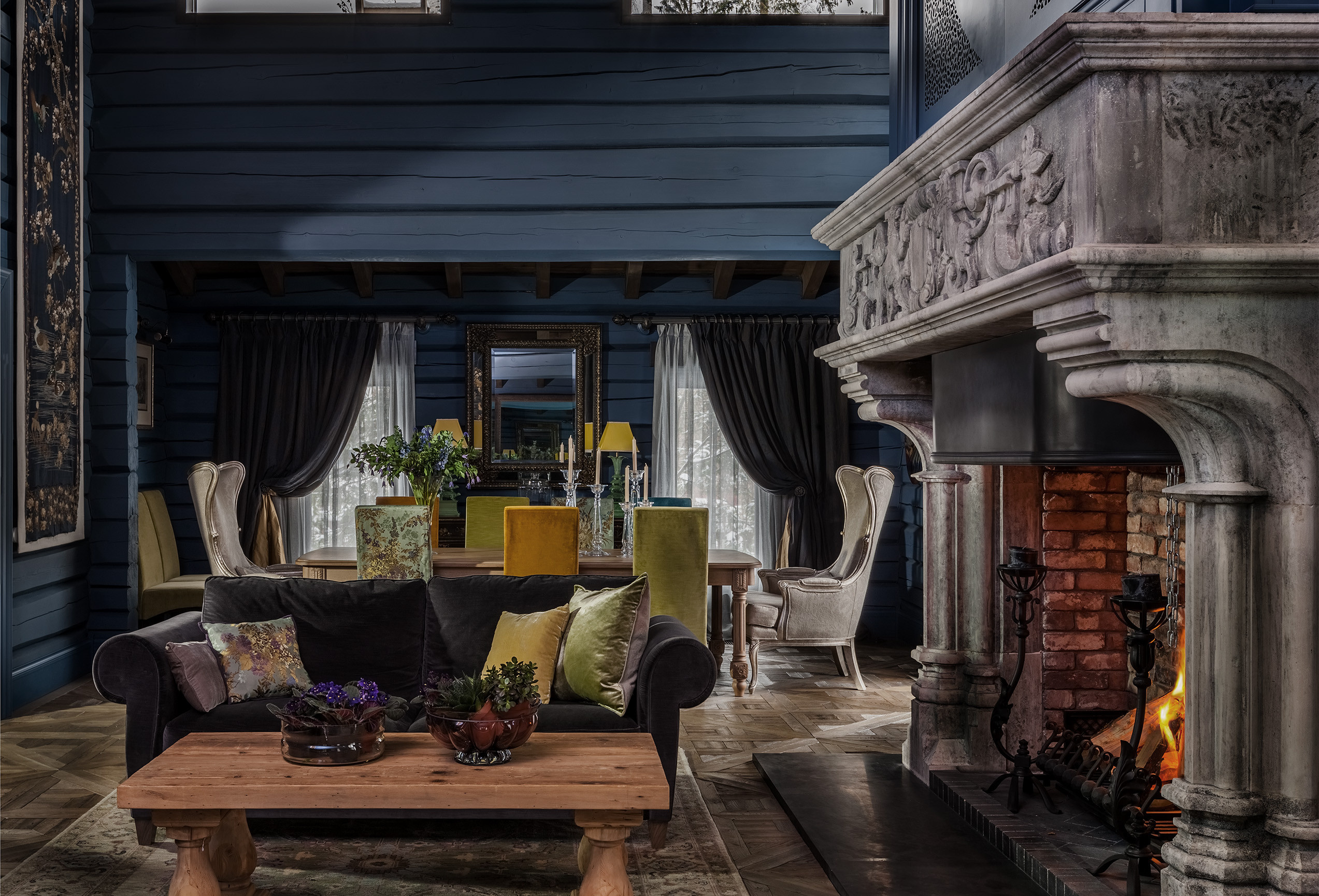 Houzz тур: Французский дух и шинуазри в Подмосковье