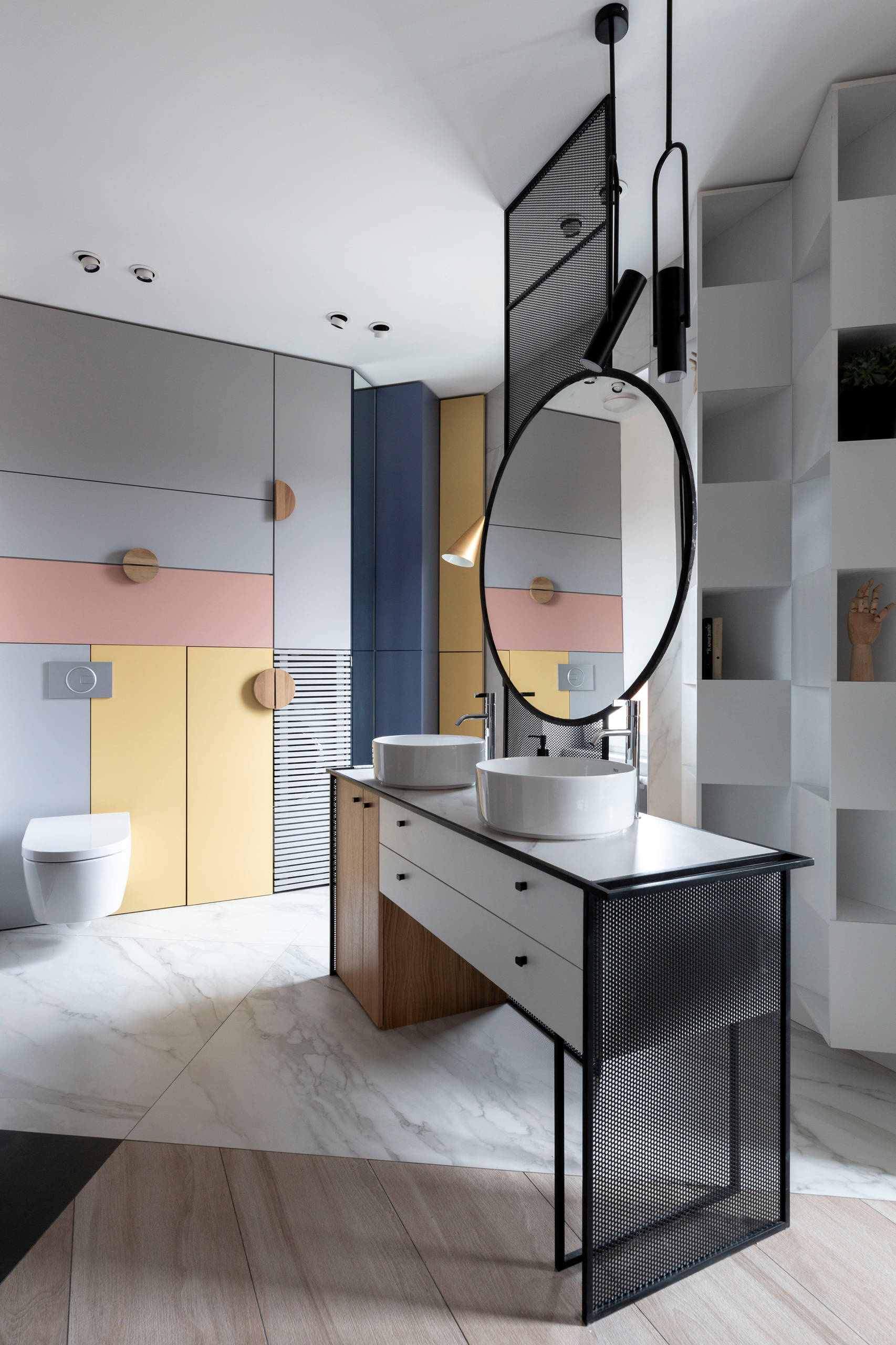 Проект недели: Авангард — в ванной и сауне