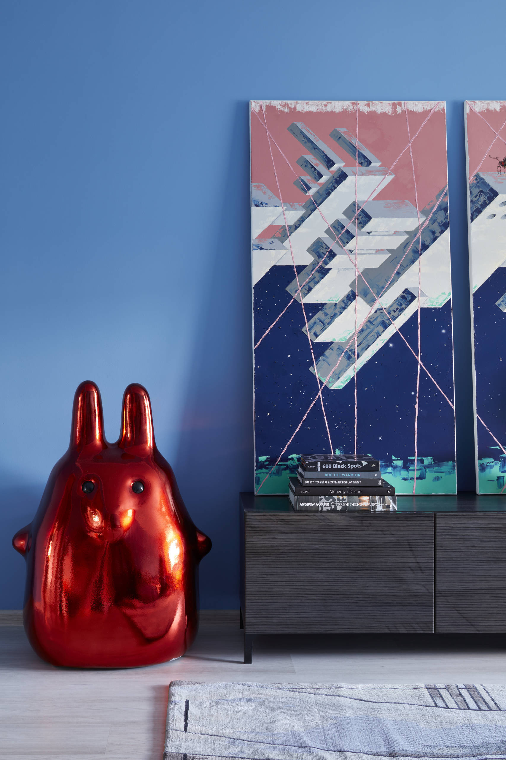 Houzz тур: Квартира с обоями от русского дизайнера