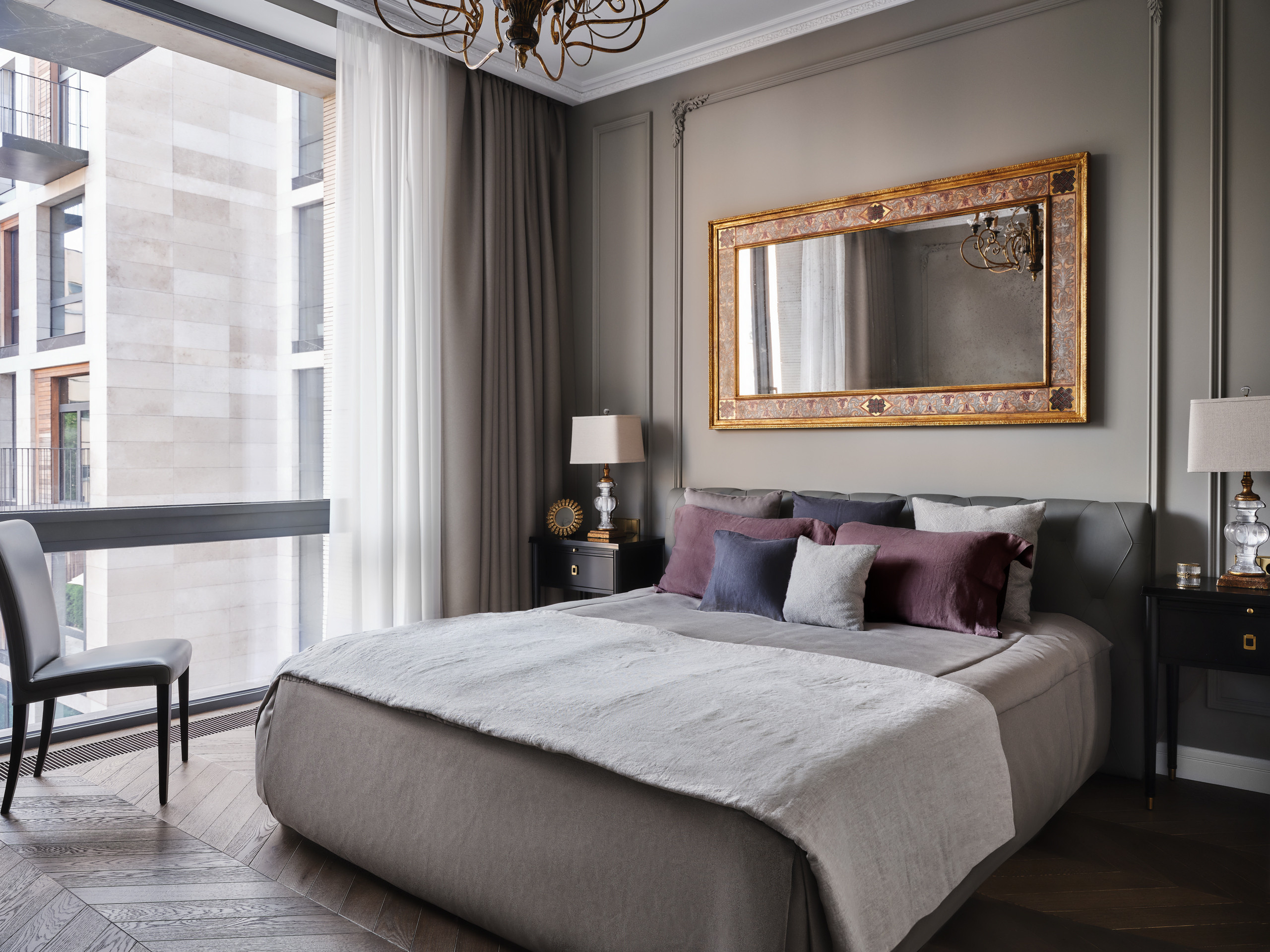 Houzz тур: Квартира во «французском» стиле с проходной кухней