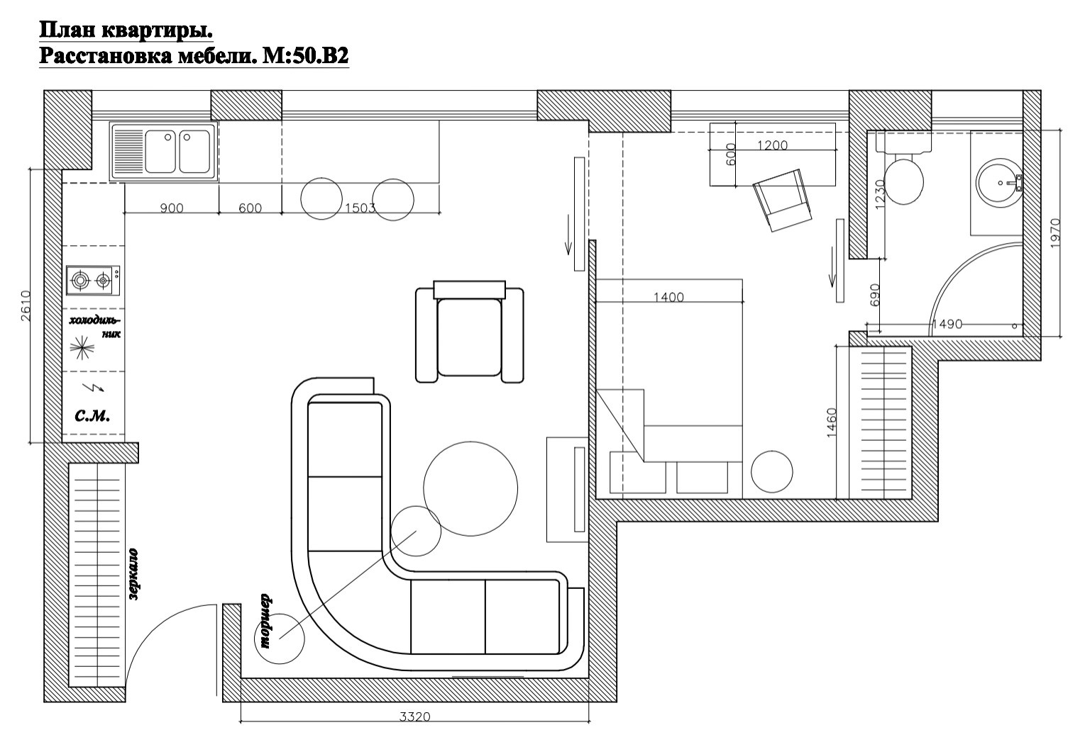 Поиск планировки: Три плана и финал для заказчицы из Эквадора
