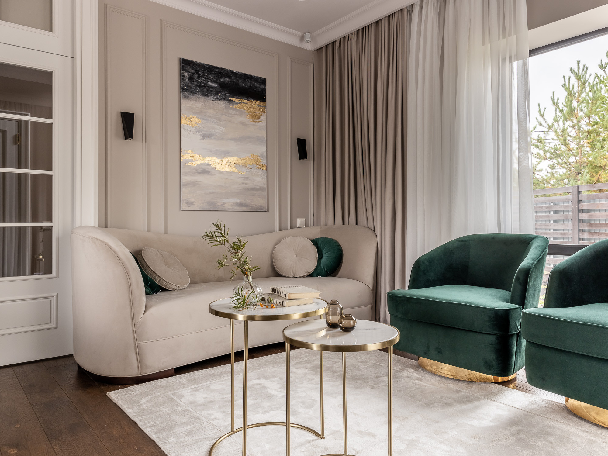 Houzz тур: Интерьер в эстетике буржуазного пригорода