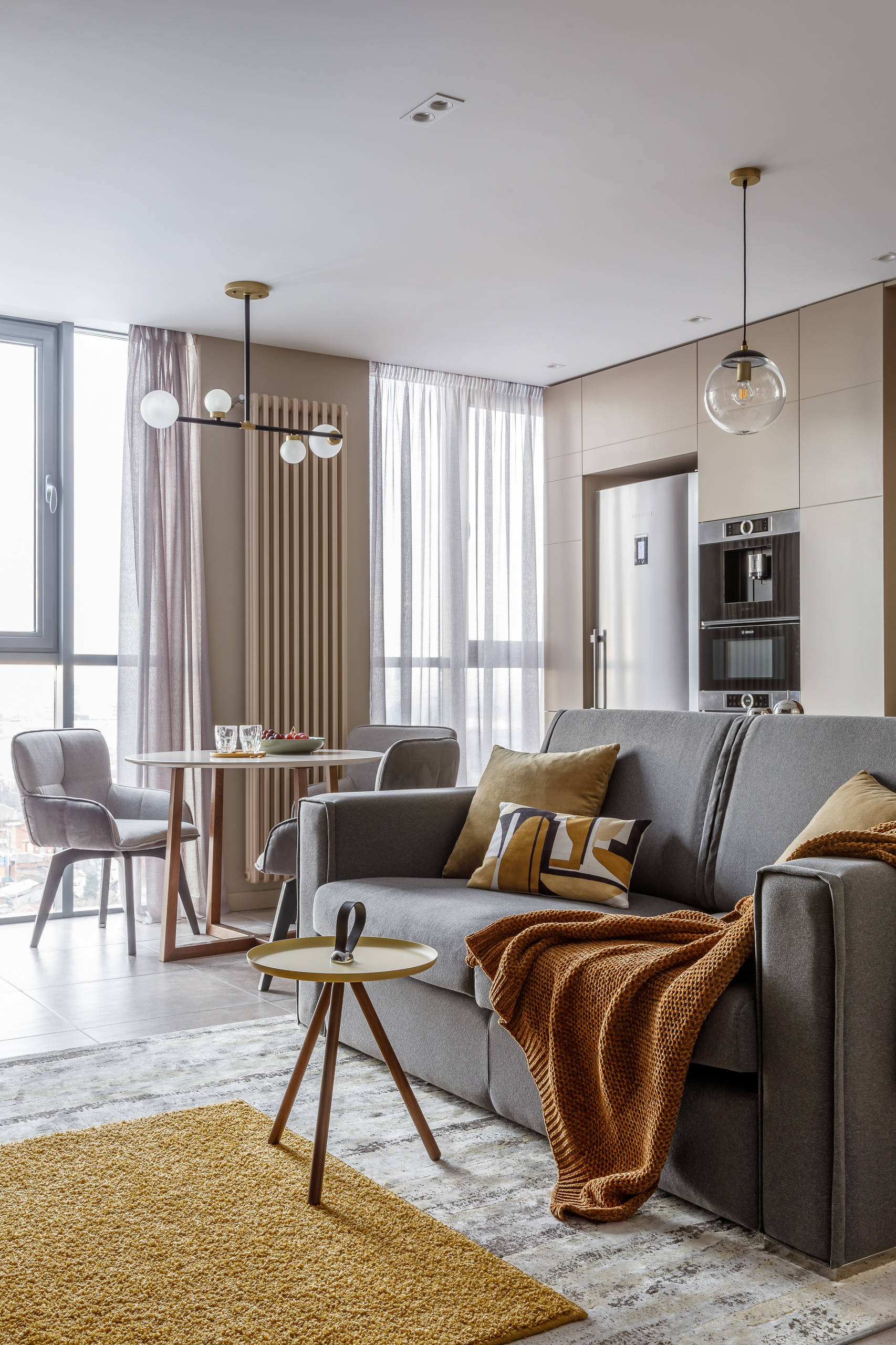 Houzz тур: Квартира с подиумом в центре Краснодара