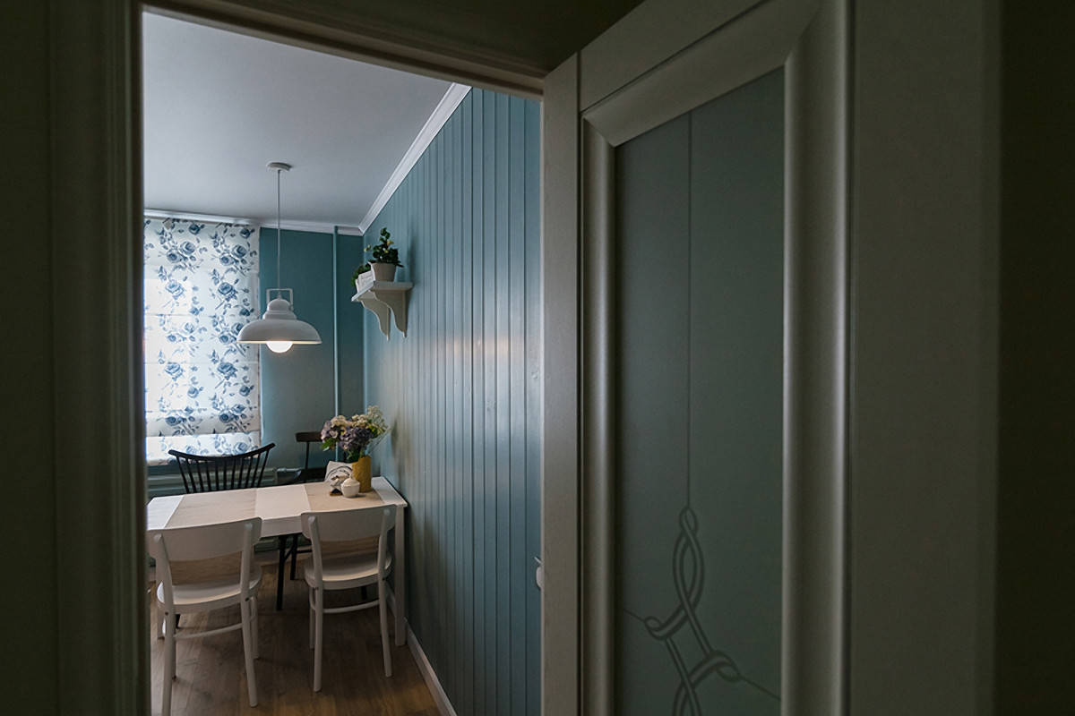 Проект недели: Интерьер кухни 10 кв.м для творческих хозяев