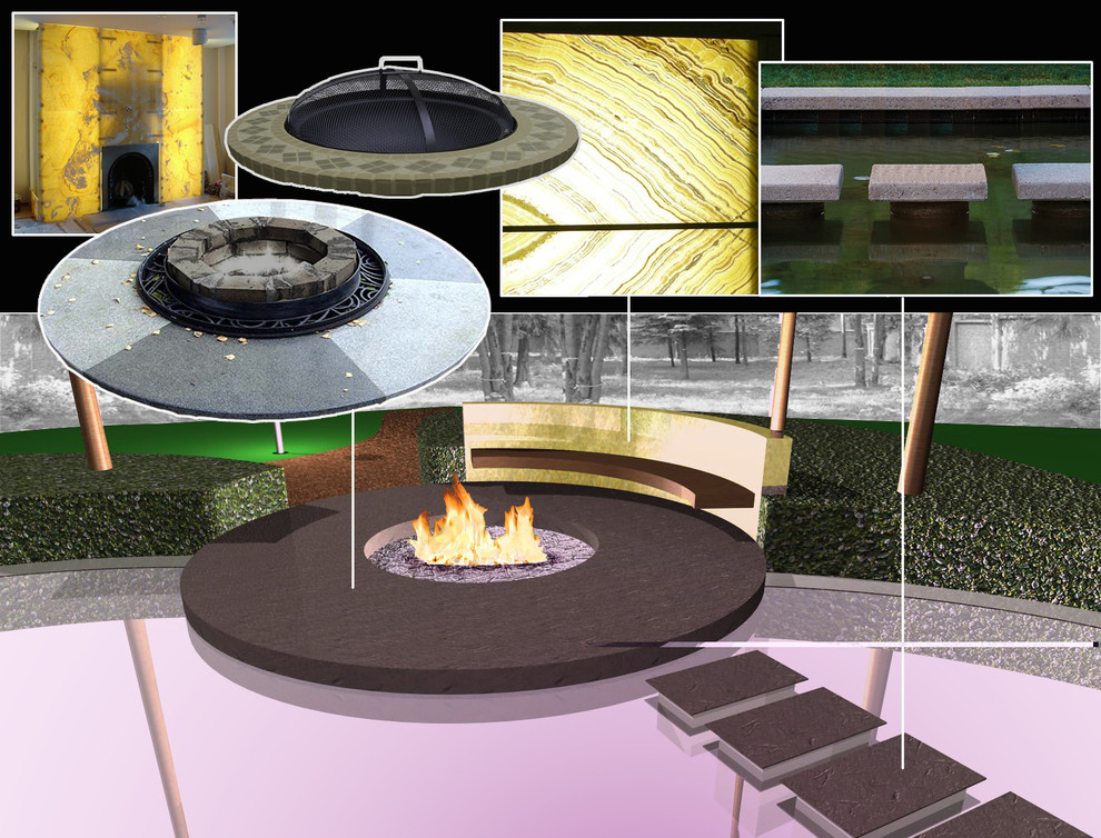 Проект недели: Регулярный и пейзажный сад на лесном участке