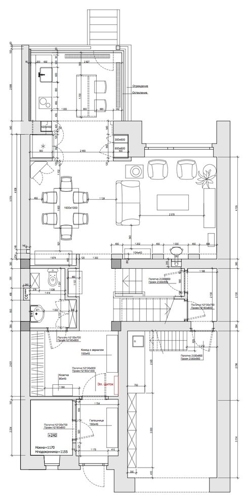 Houzz тур: Англо-русский фьюжн в таунхаусе