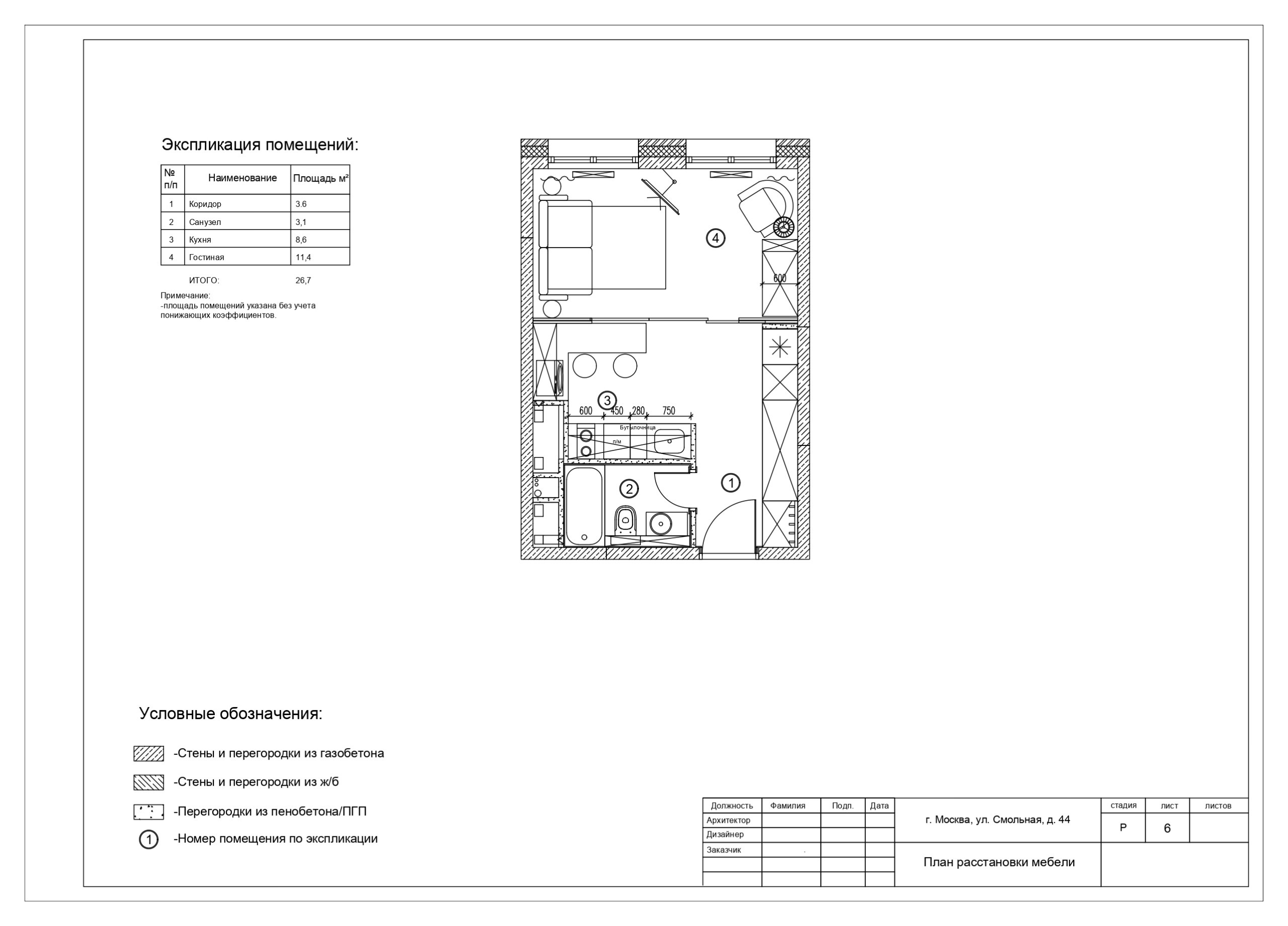 В закладки: 5 идей из маленьких студий 25–30 кв.м