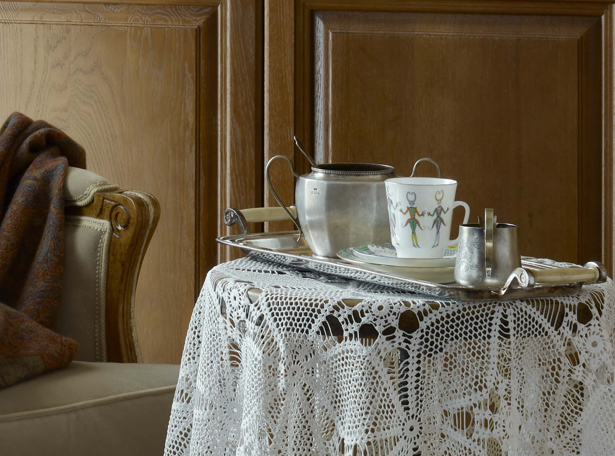 Houzz тур: Атмосфера русской усадьбы в типовом доме из бруса