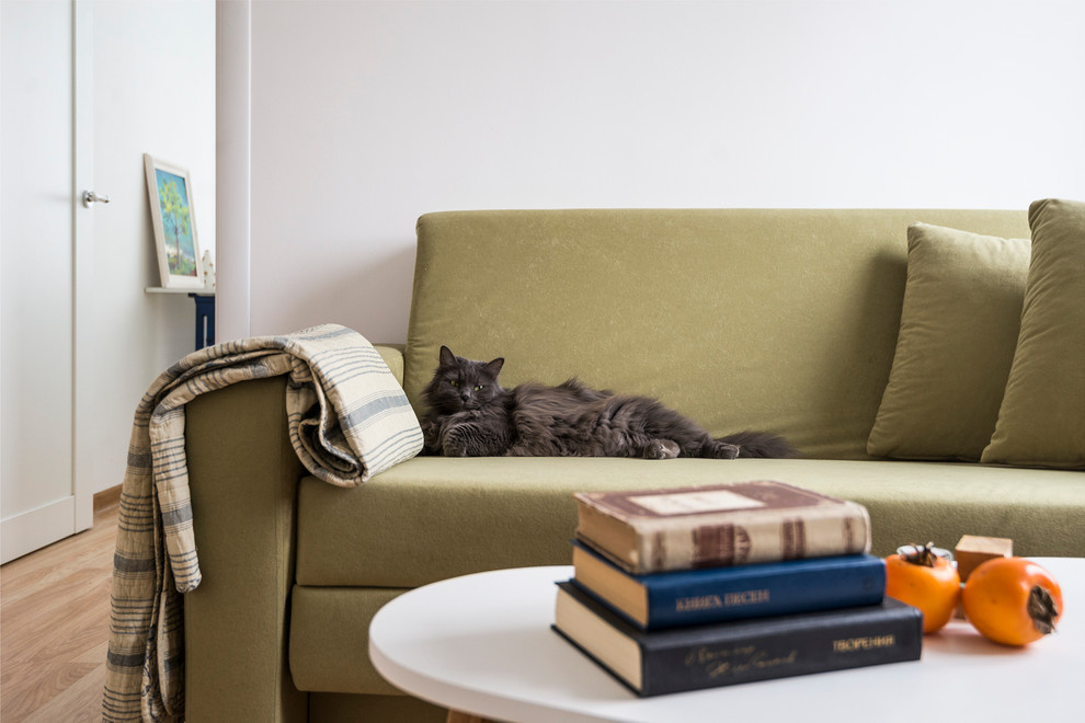 В гостях: Две комнаты и два кабинета в квартире площадью 31 кв.м