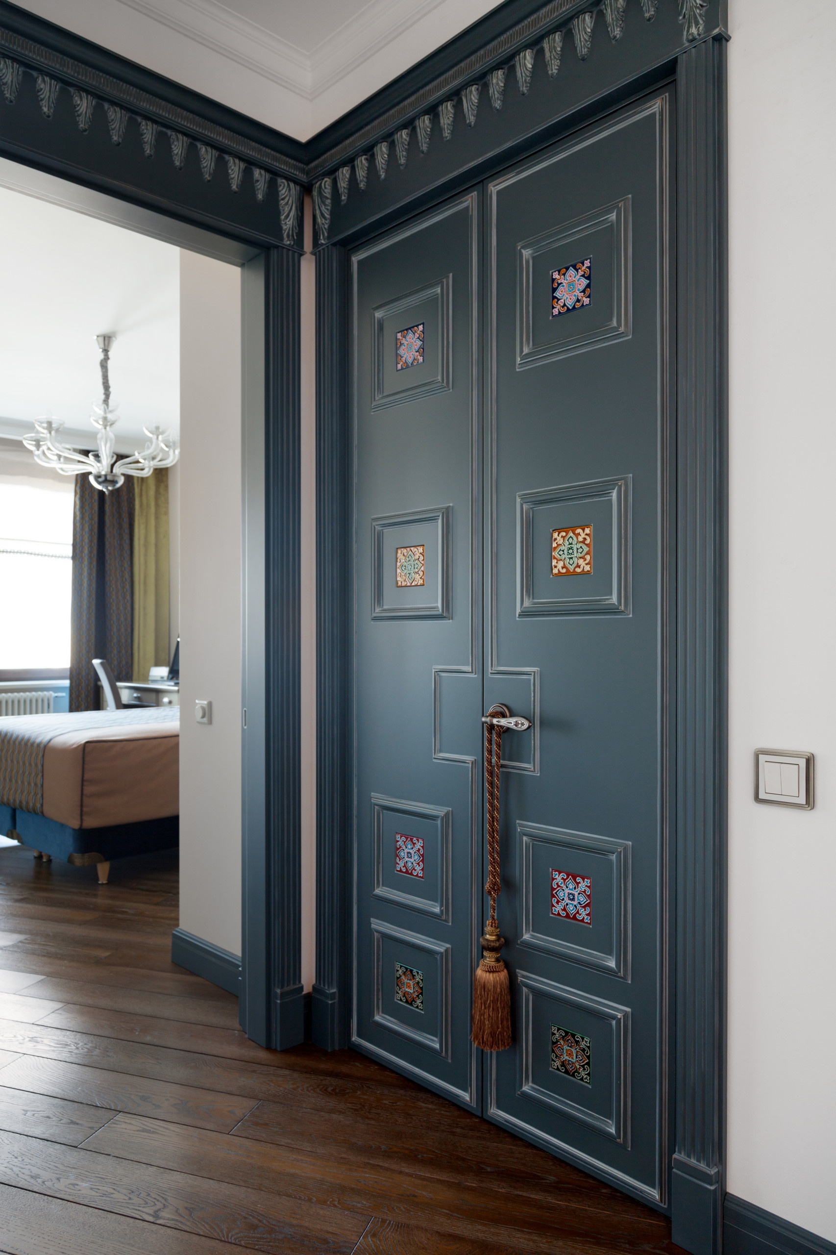 Houzz тур: Интерьерный микс из классики и восточных мотивов