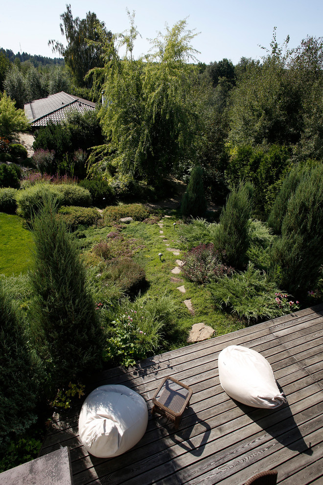 До и после: Сад с большим уклоном