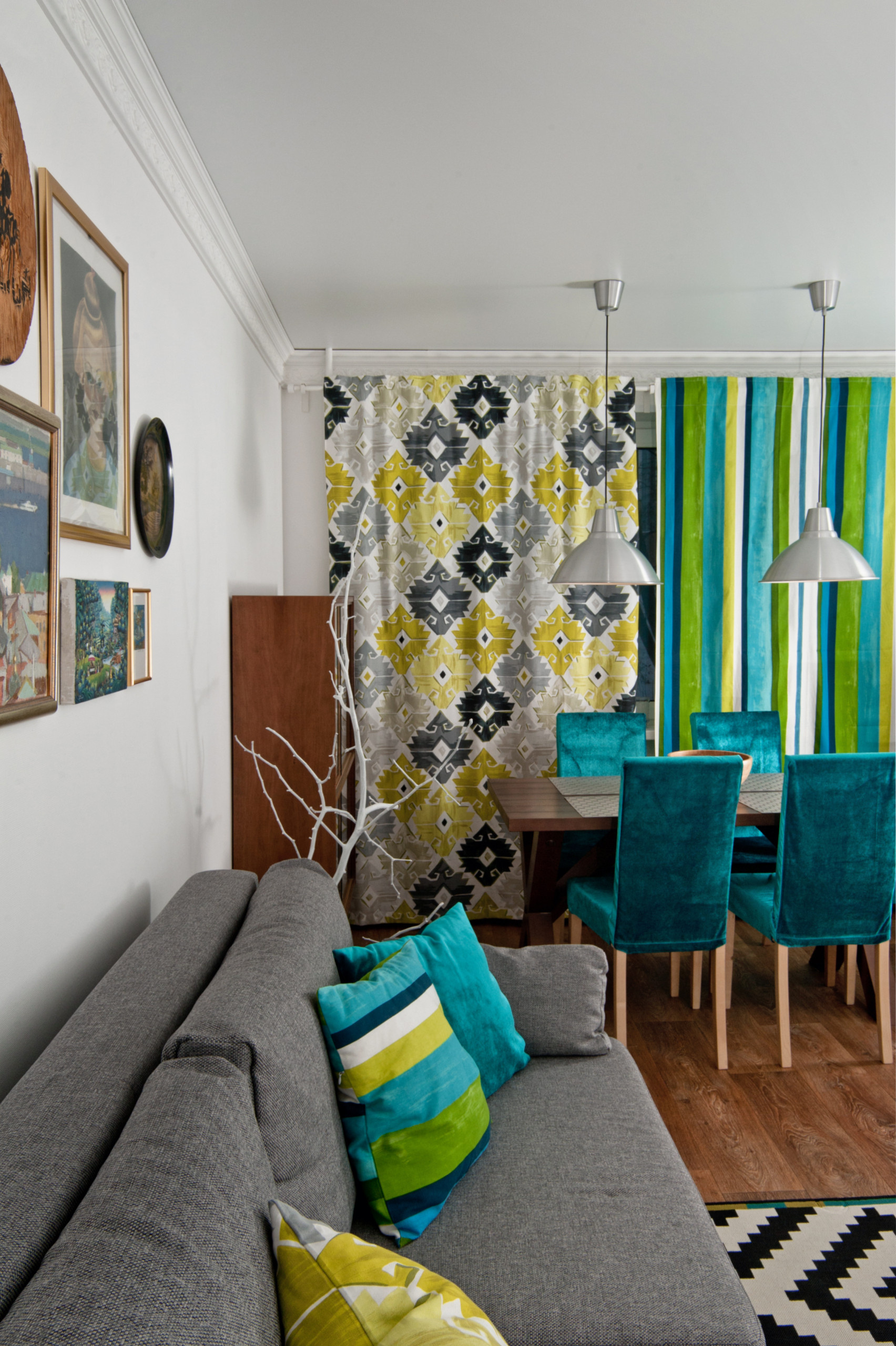 Houzz тур: «Трешка» в хрущевке для семьи дизайнера