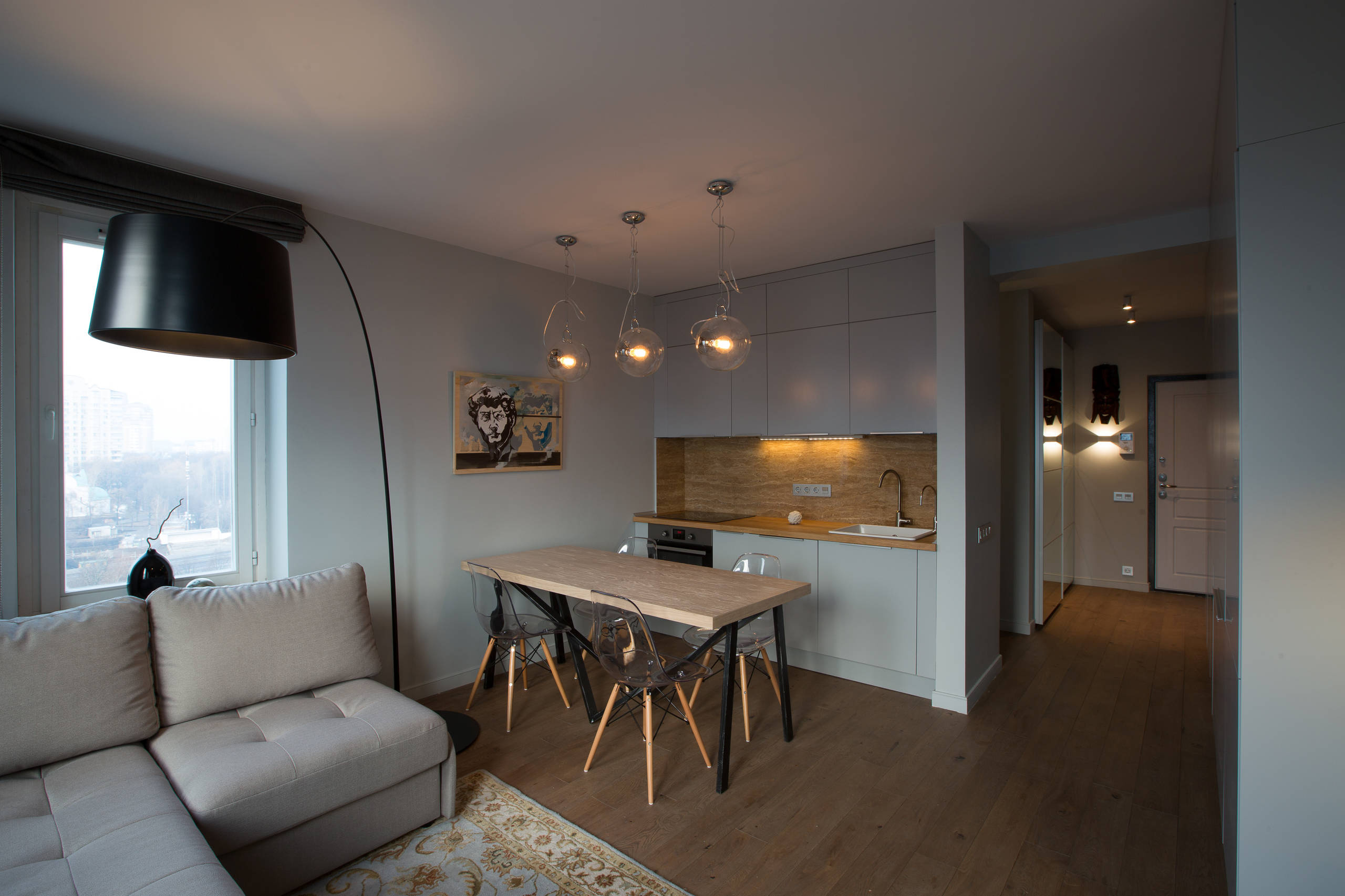 Работа по совместительству: Как объединить кухню и гостиную