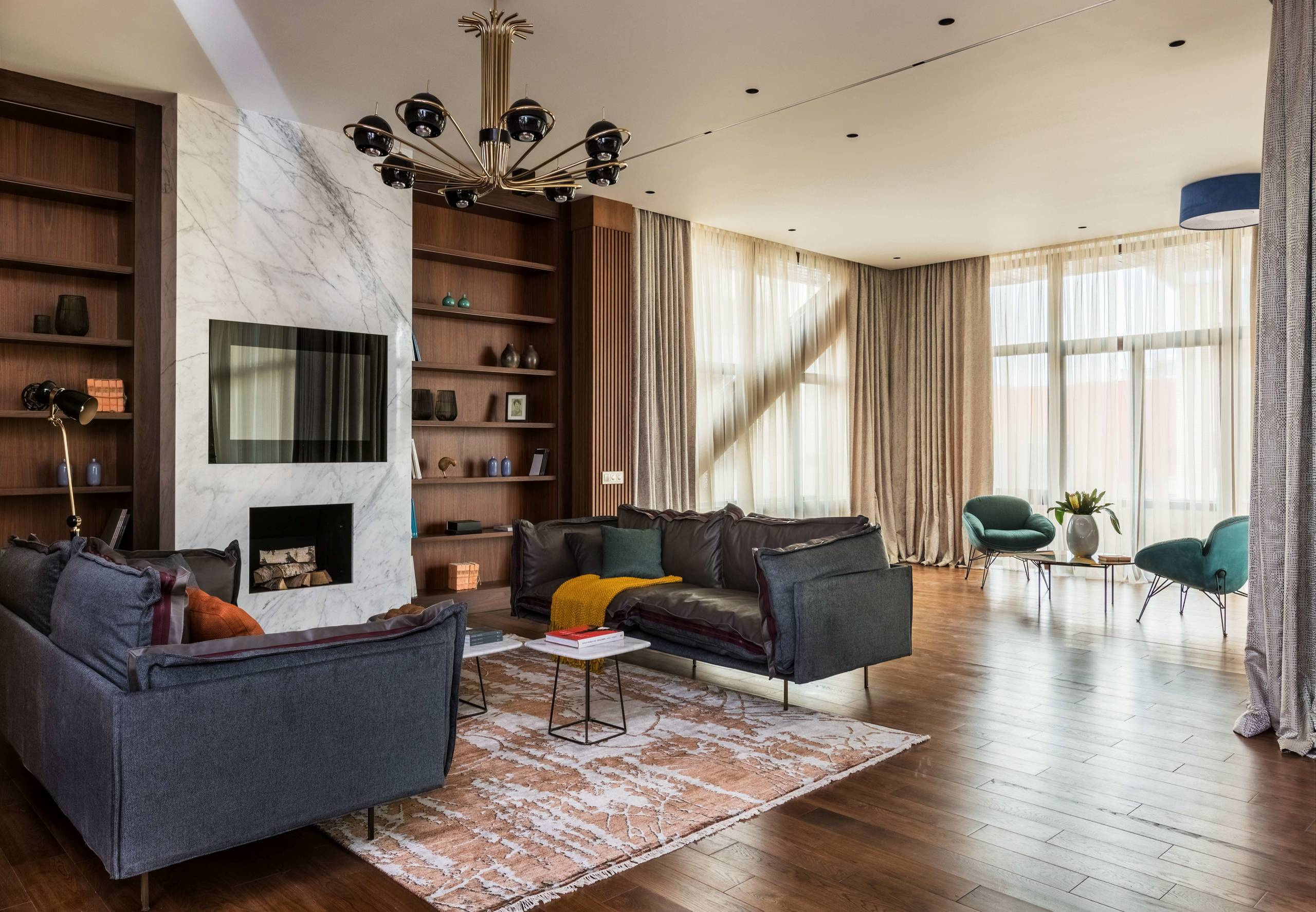 Houzz тур: Родовое гнездо для семьи с тремя сыновьями