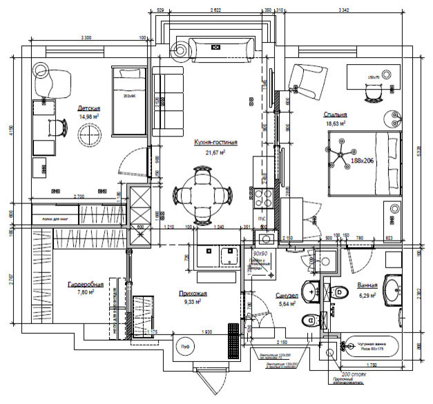 Houzz тур: Розовый носорог и камерунские шляпы в интерьере