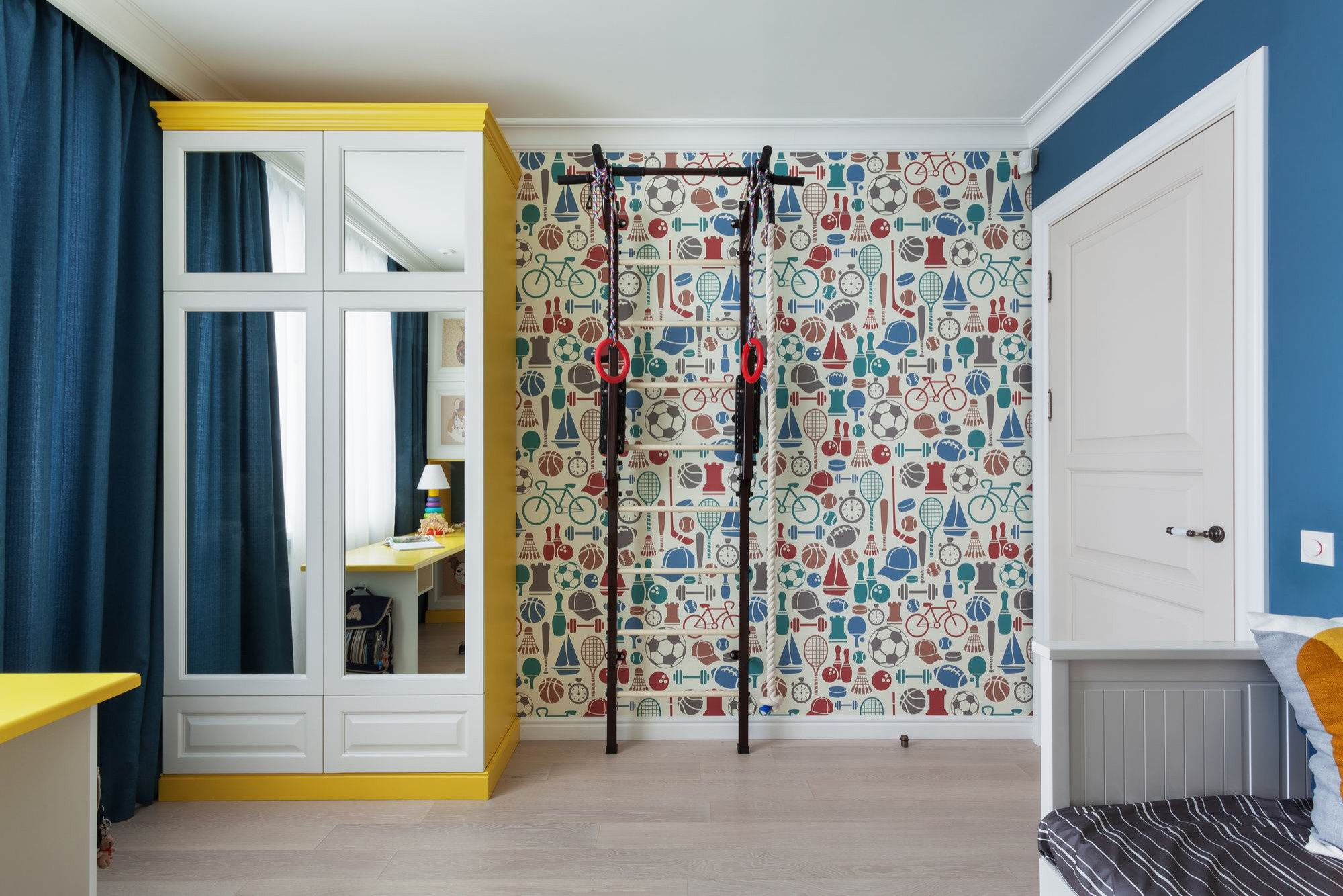 Проект недели: Детская с необычным шкафом в Екатеринбурге