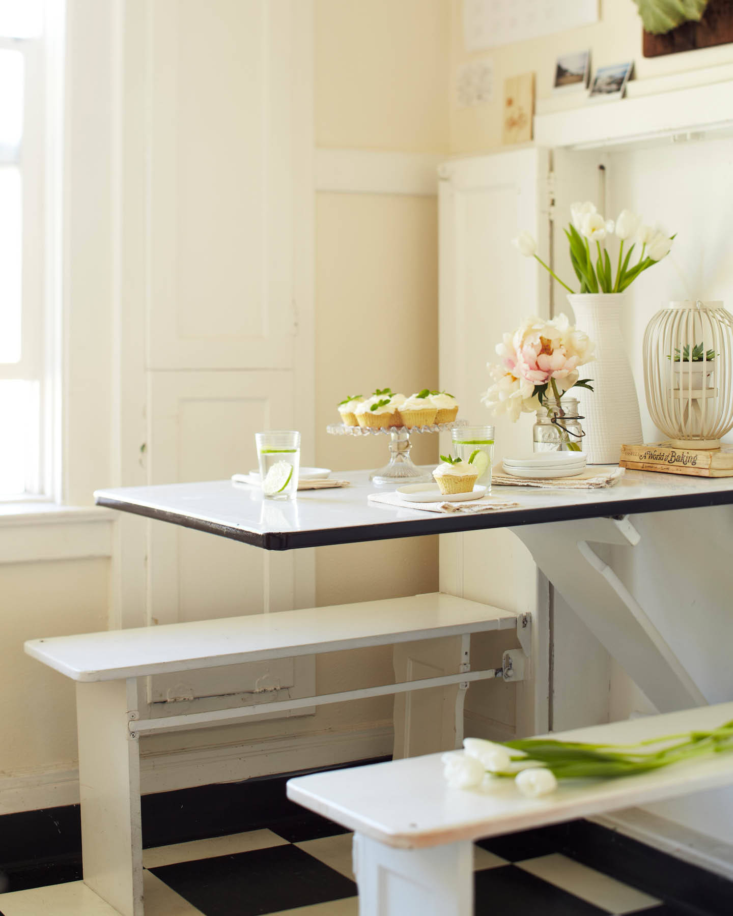 Кухни: 21 раскладной стол — до и после трансформации