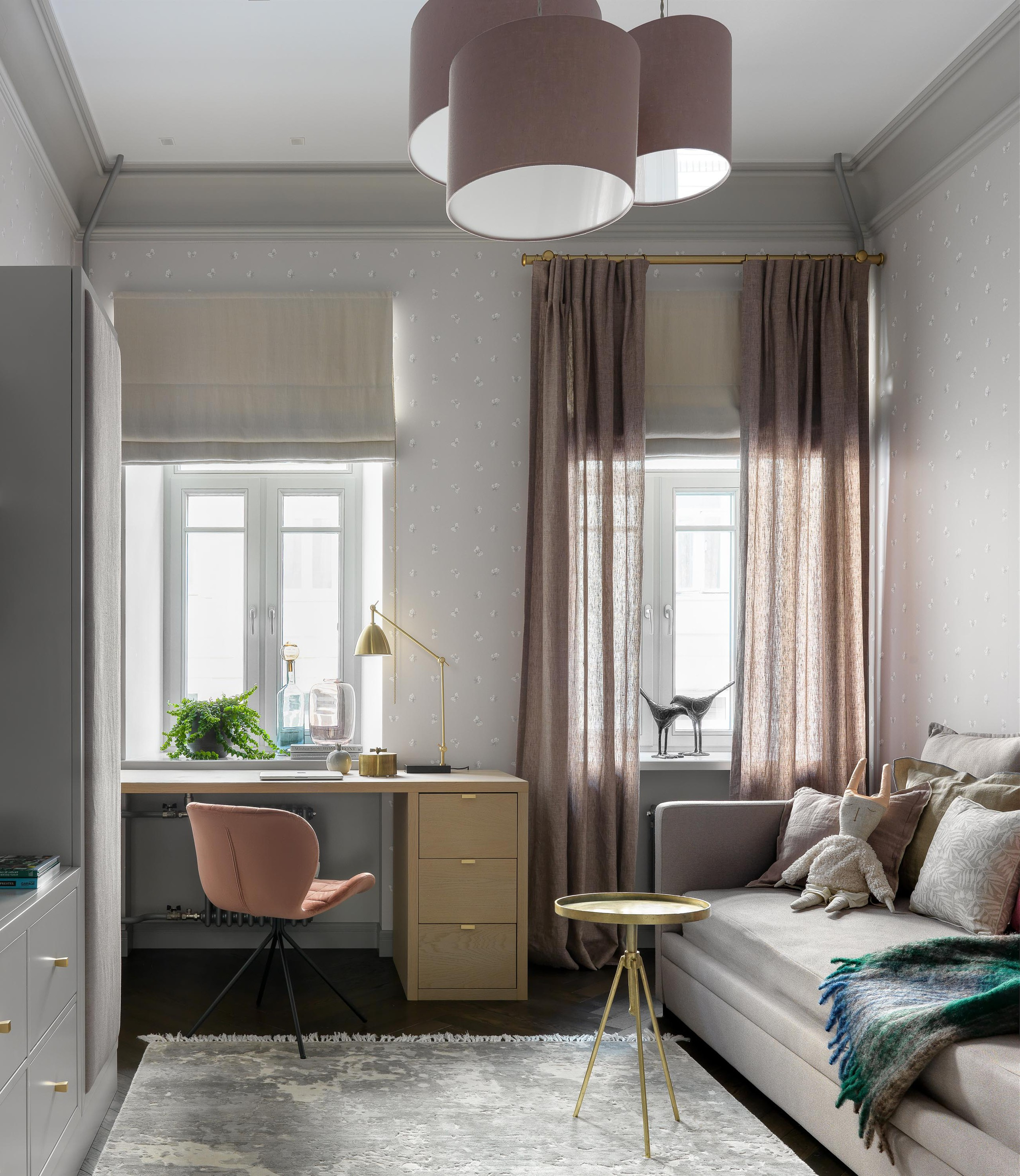 Houzz тур: Бывшая коммуналка на Маросейке — в доме 1905 года