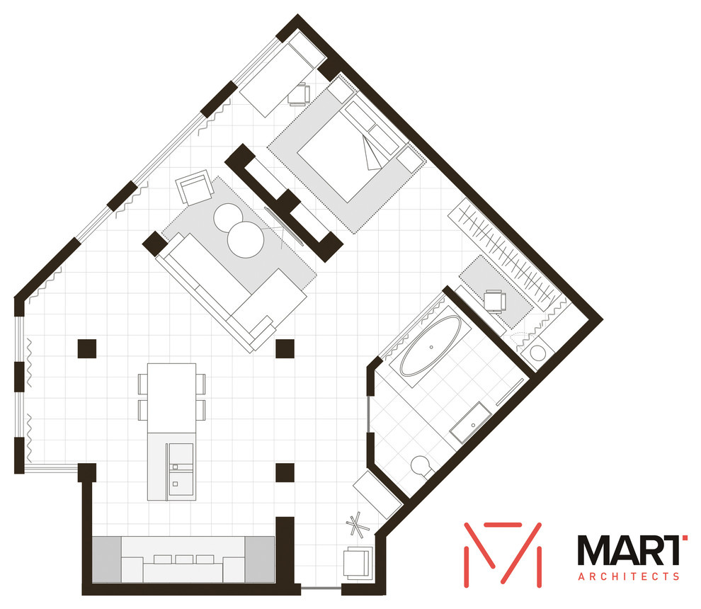 В гостях: Квартира в Уфе с ванной «на ножке»