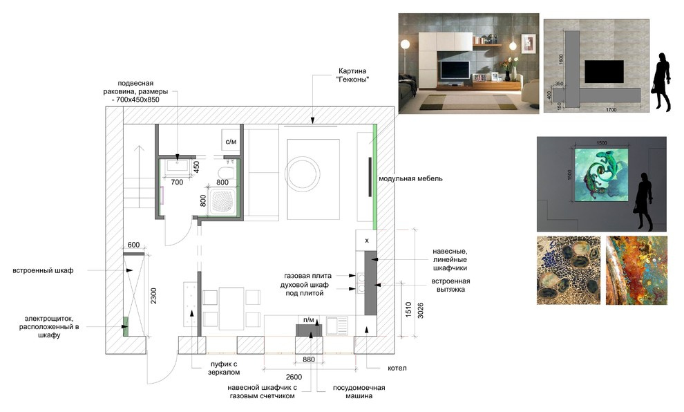 Houzz тур: Таунхаус с изумрудными гекконами