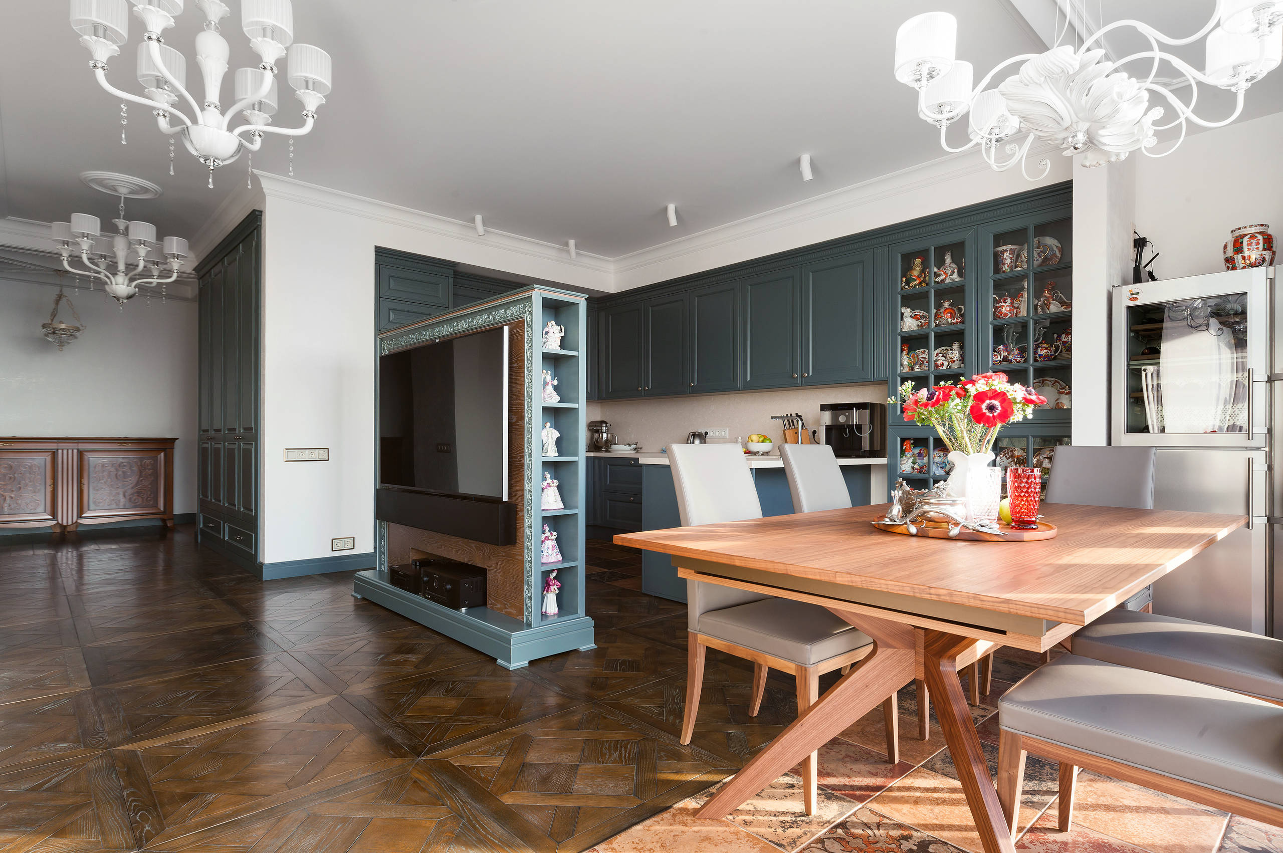 Houzz тур: Интерьерный микс из классики и восточных мотивов