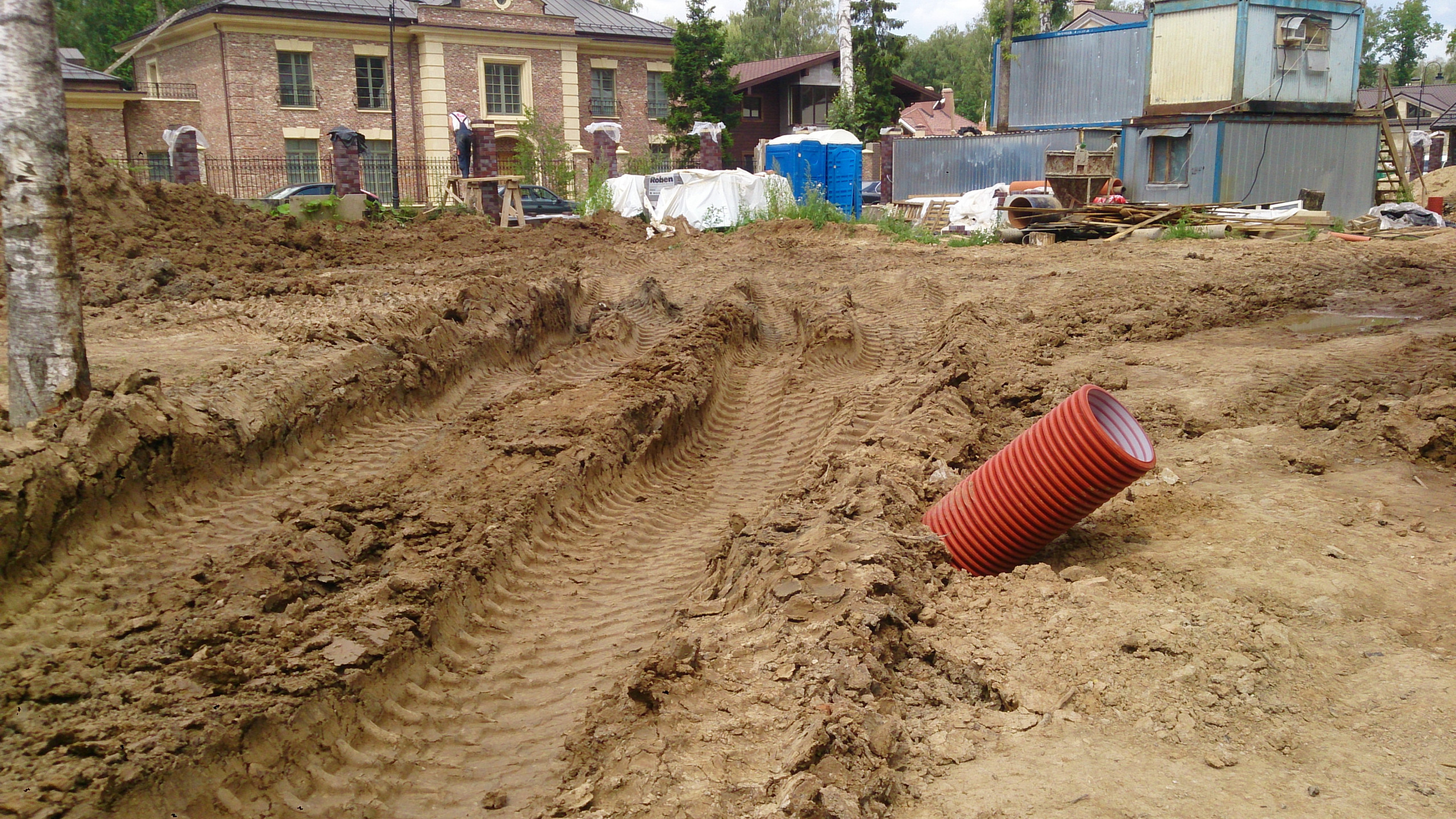 Планировка сада: Усадьба в голландском духе для 3 поколений семьи