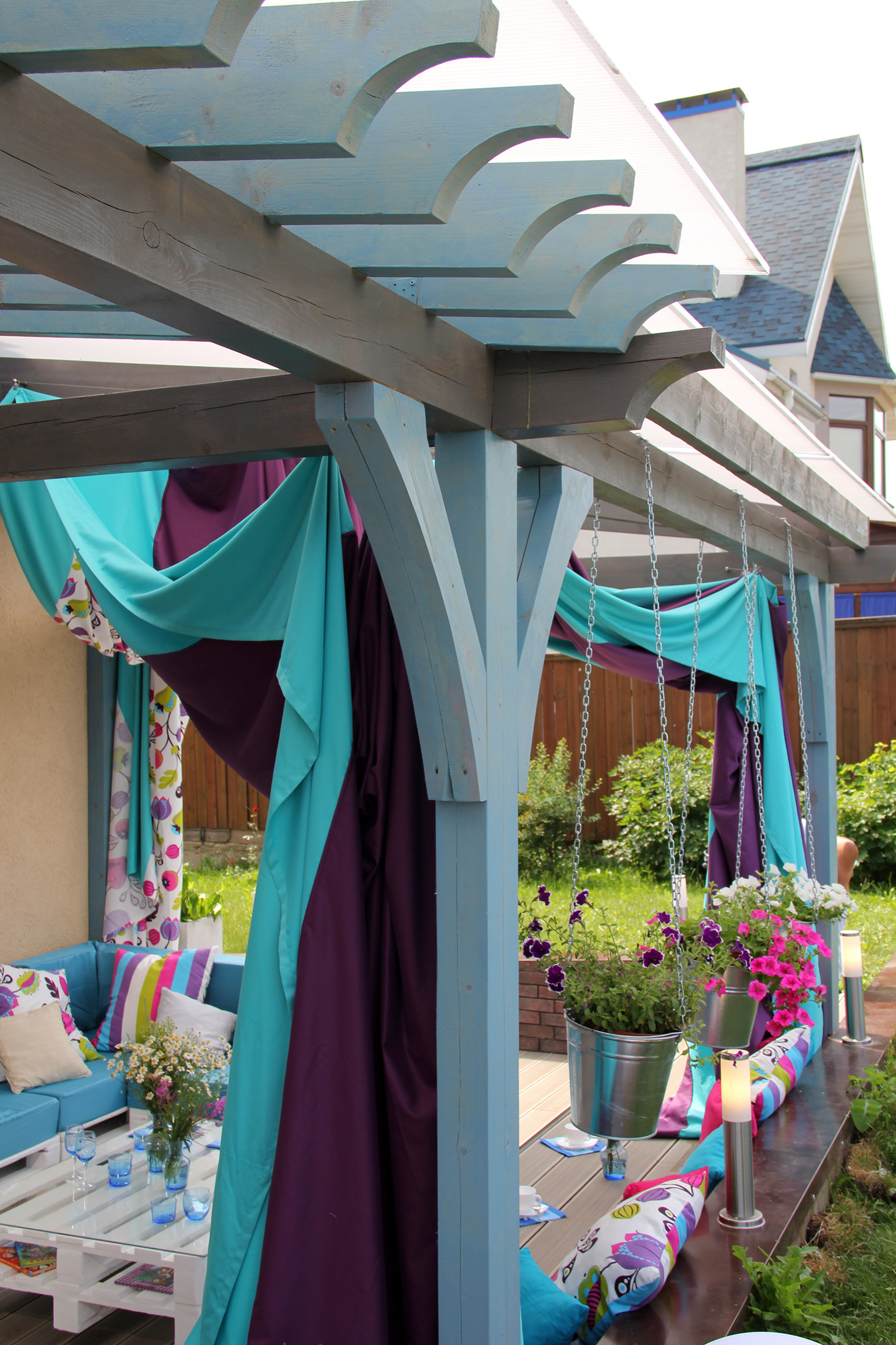 Проект недели: Краски Магриба на террасе в Подмосковье