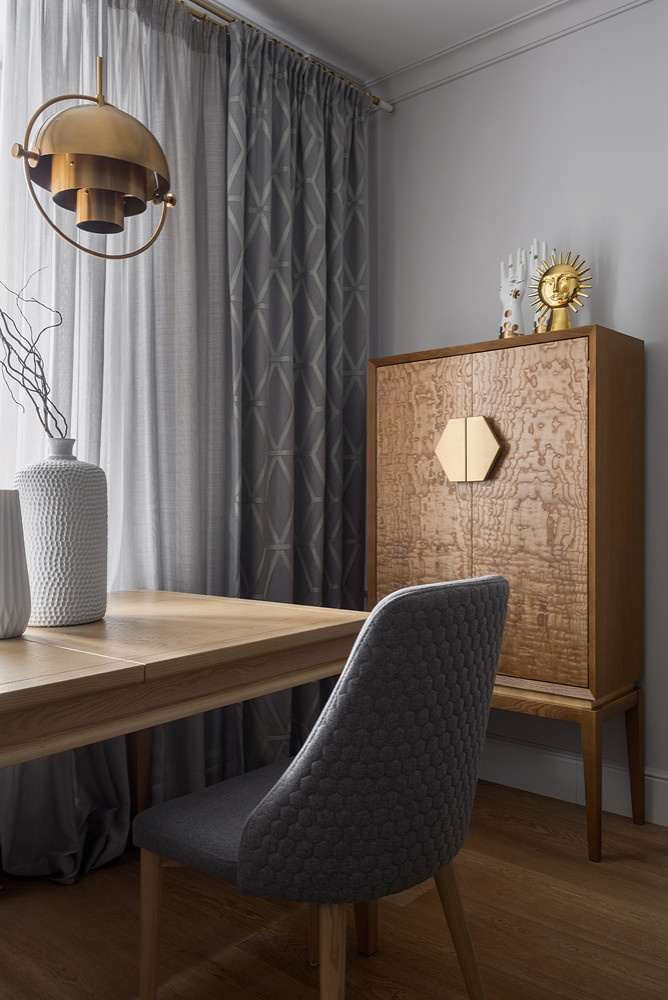 В гостях: Квартира с гексагонами