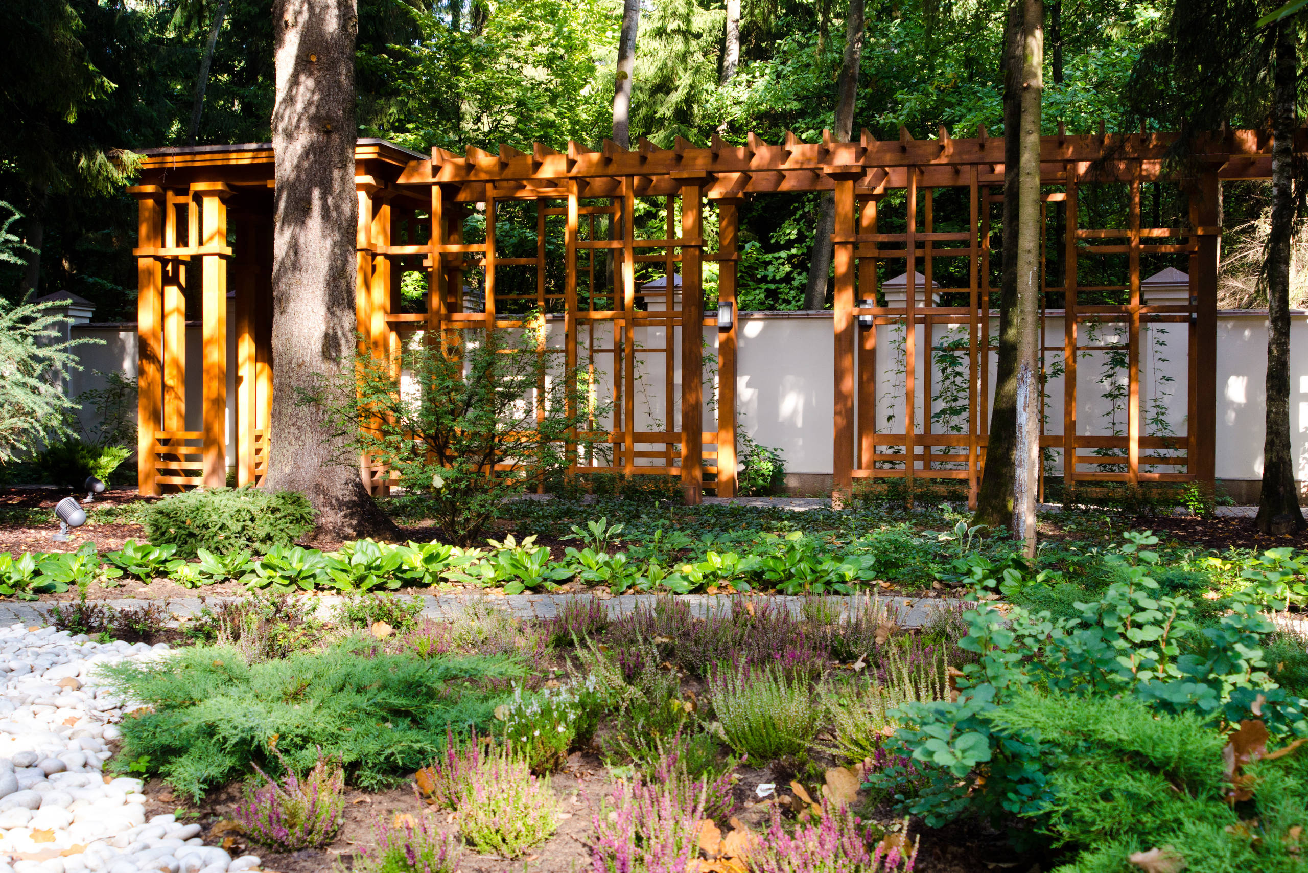 Проект недели: Регулярный и пейзажный сад на лесном участке