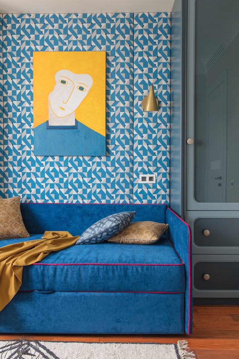 Houzz тур: Интерьер, где спальне вернули отделенную лоджию