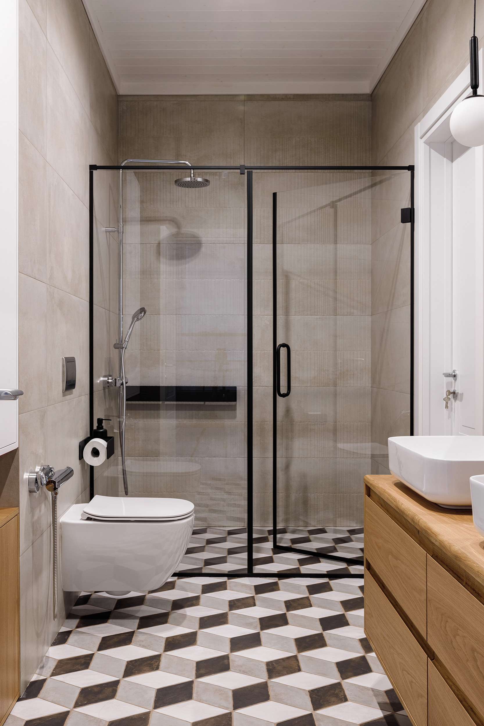 Барометр [июль 2022]: ванные комнаты — 13 проектов