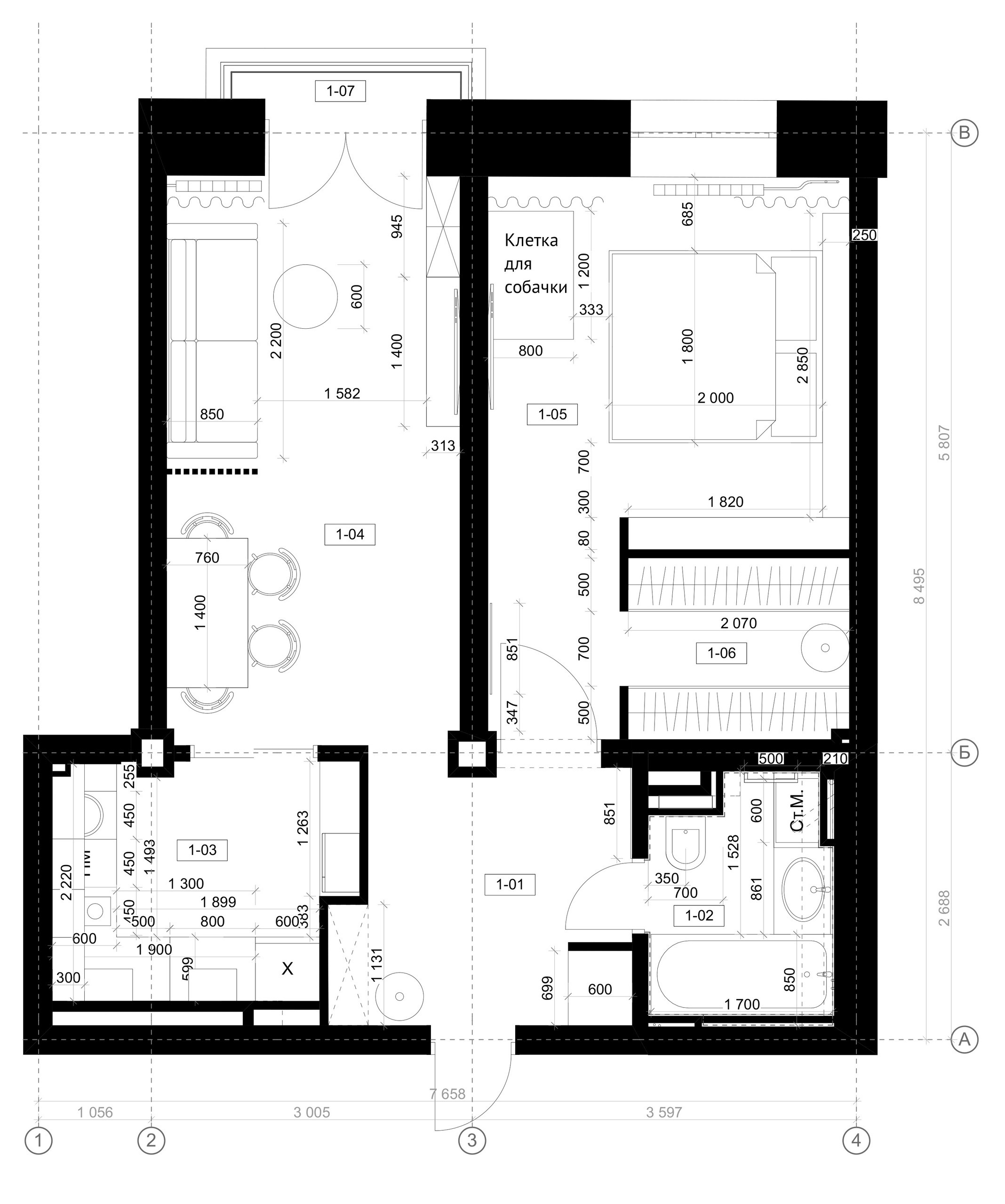 Houzz тур: Квартира с прежде нелегальной планировкой