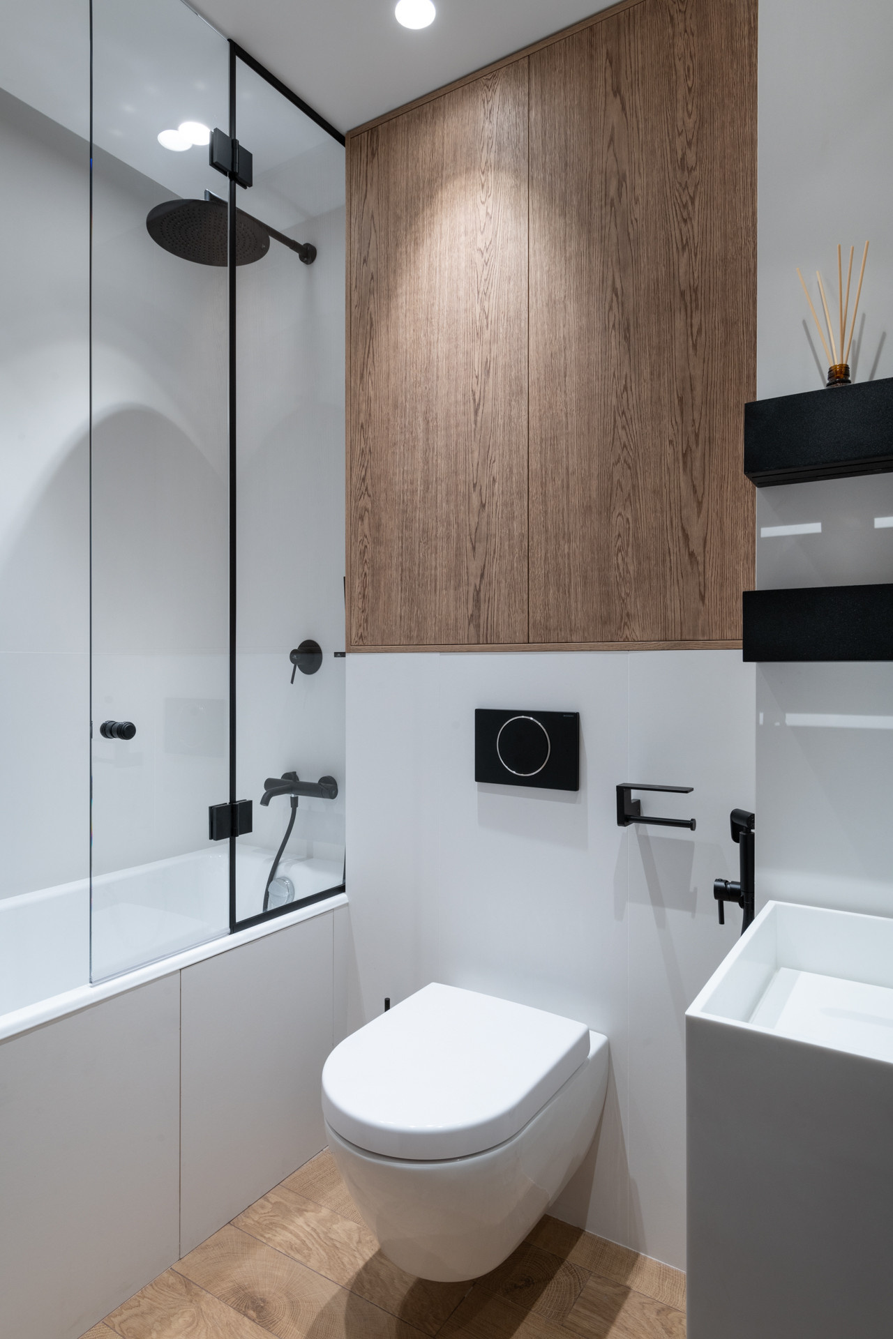 Houzz тур: 46 кв.м — квартира с откидной кроватью