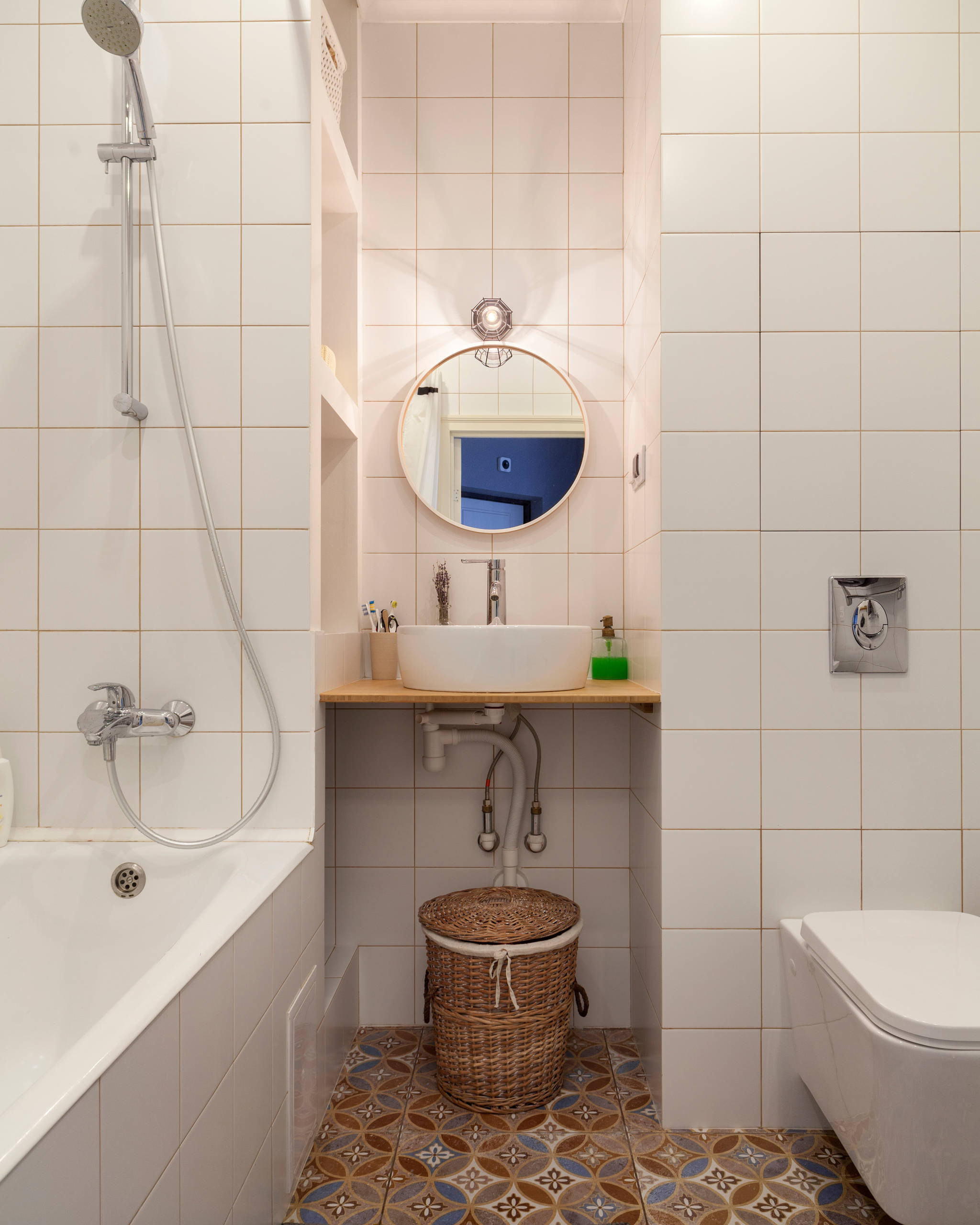 Лучшее за неделю: 16 интерьеров с цветной затиркой