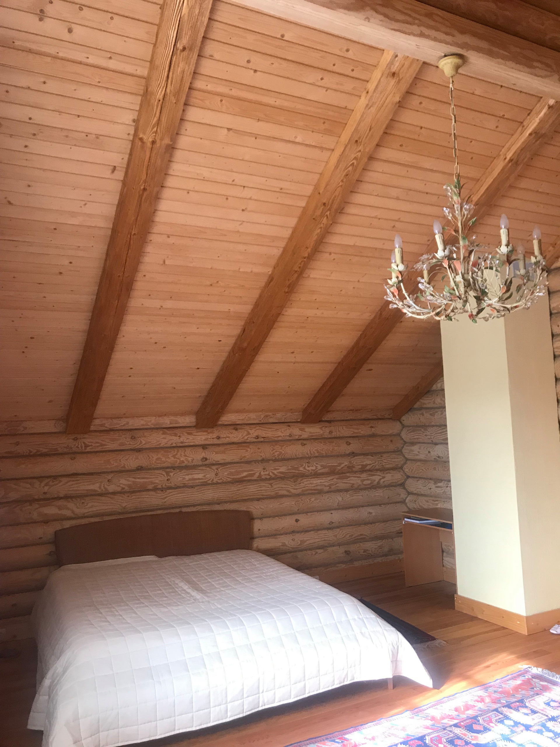 До и после: Обновление бревенчатого дома