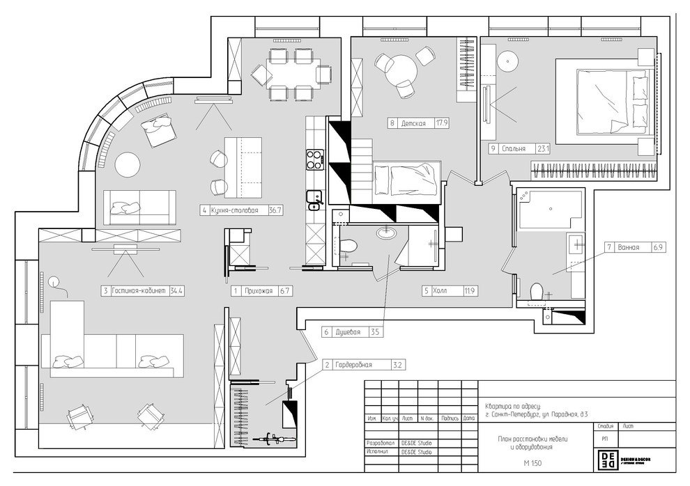 Houzz тур: Минимализм в центре Санкт-Петербурга