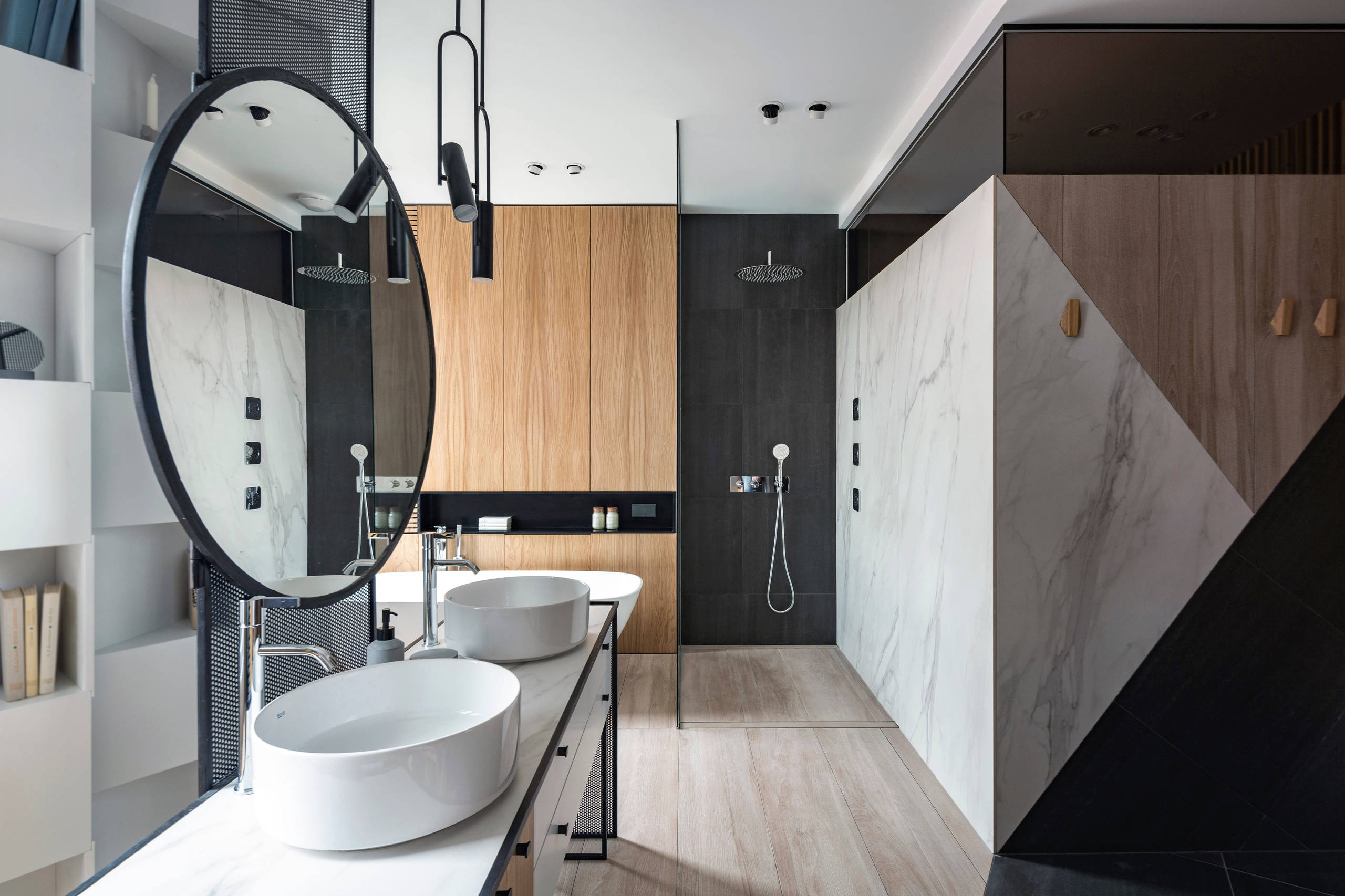 Проект недели: Авангард — в ванной и сауне