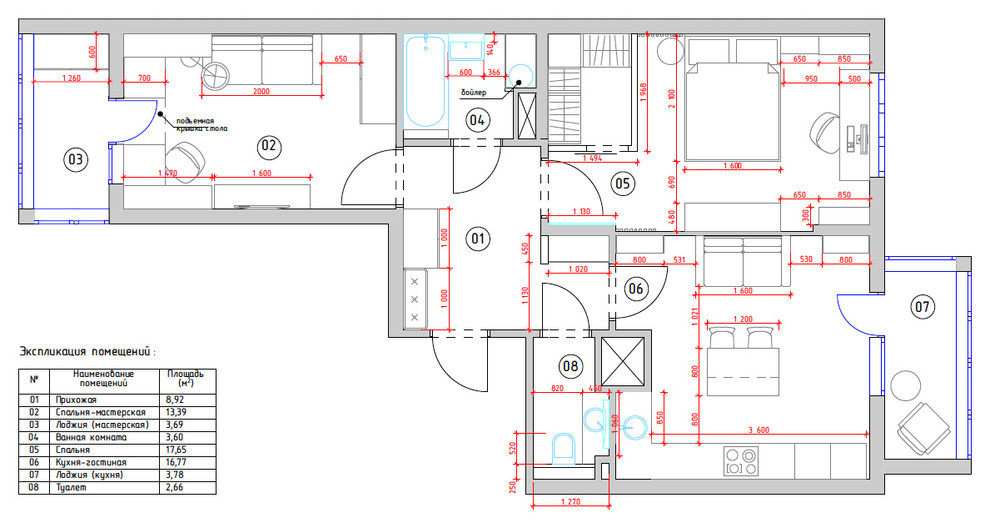 Houzz тур: Квартира начинающего архитектора по чужому проекту