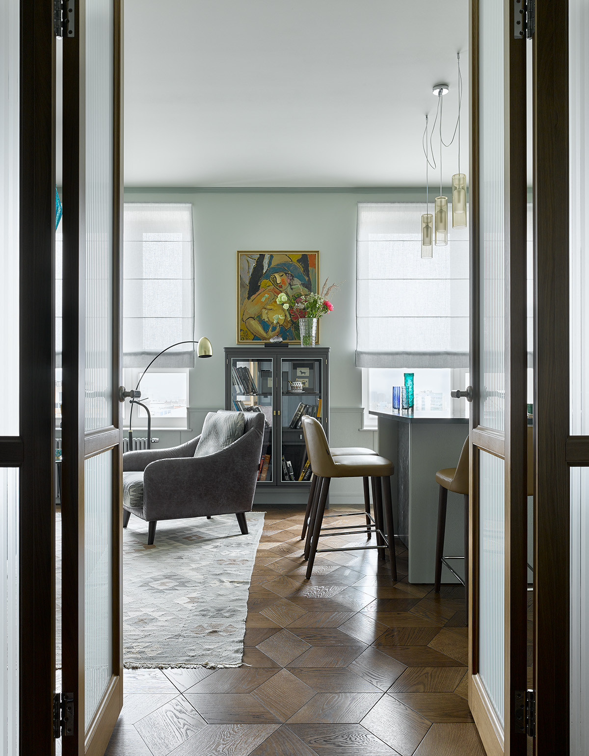 Houzz тур: Квартира, образованная из двух смежных