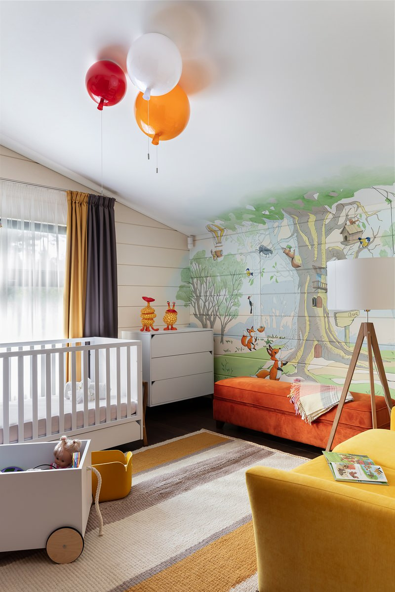 Houzz  тур: Загородный дом с чёрным мрамором и огромными окнами