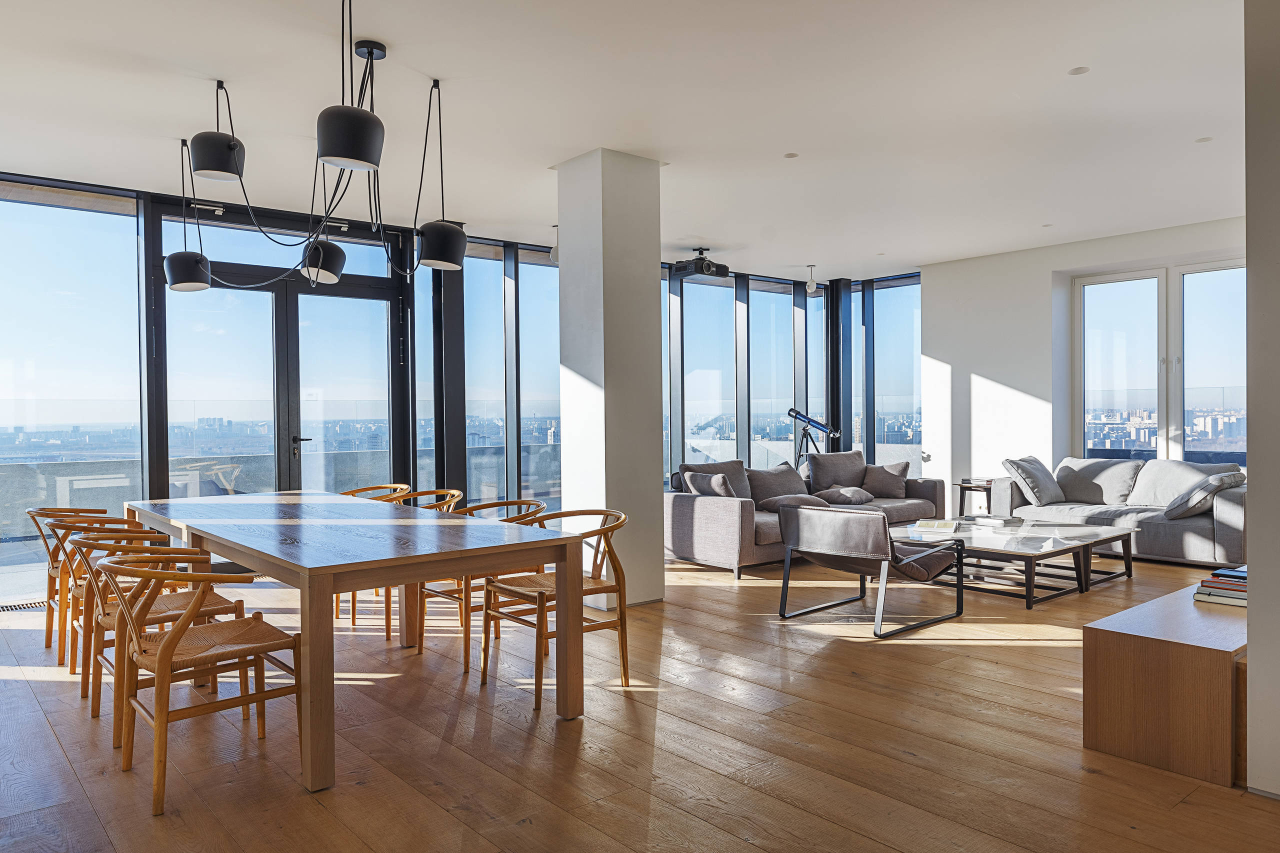 Houzz тур: Квартира на 33 этаже с огромной террасой