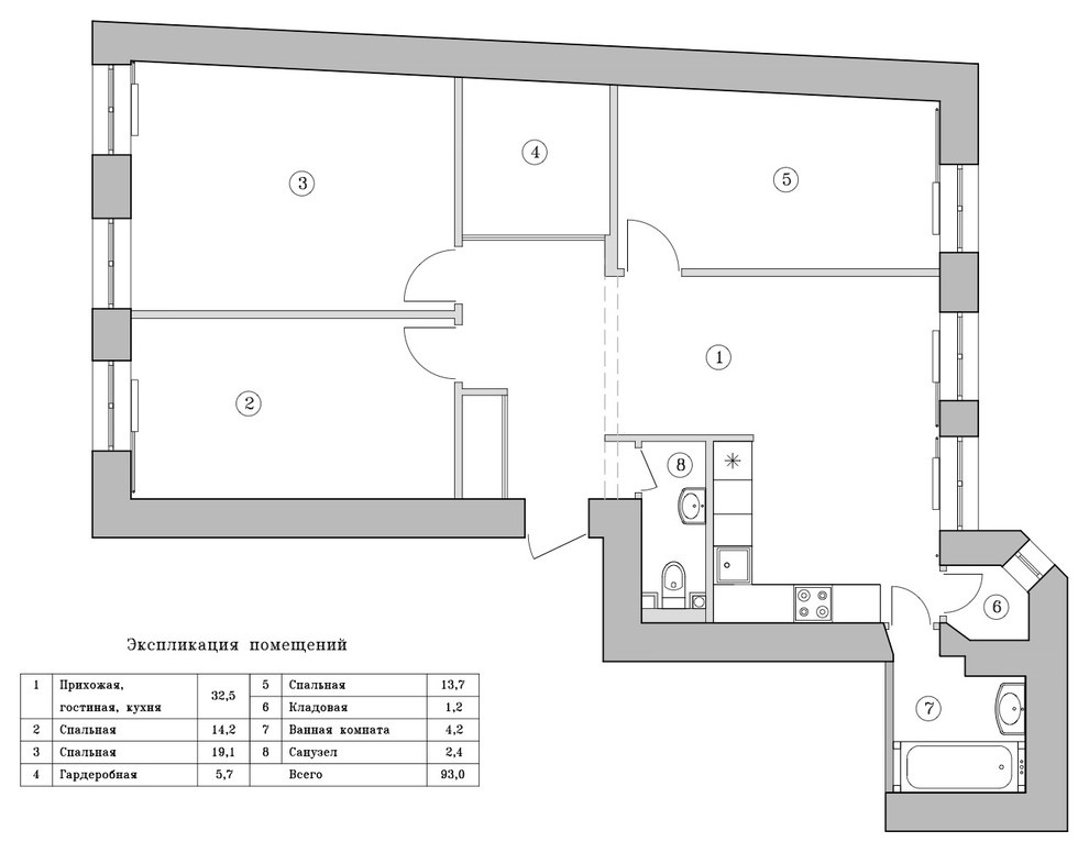 Houzz тур: Квартира в бывшем доходном доме