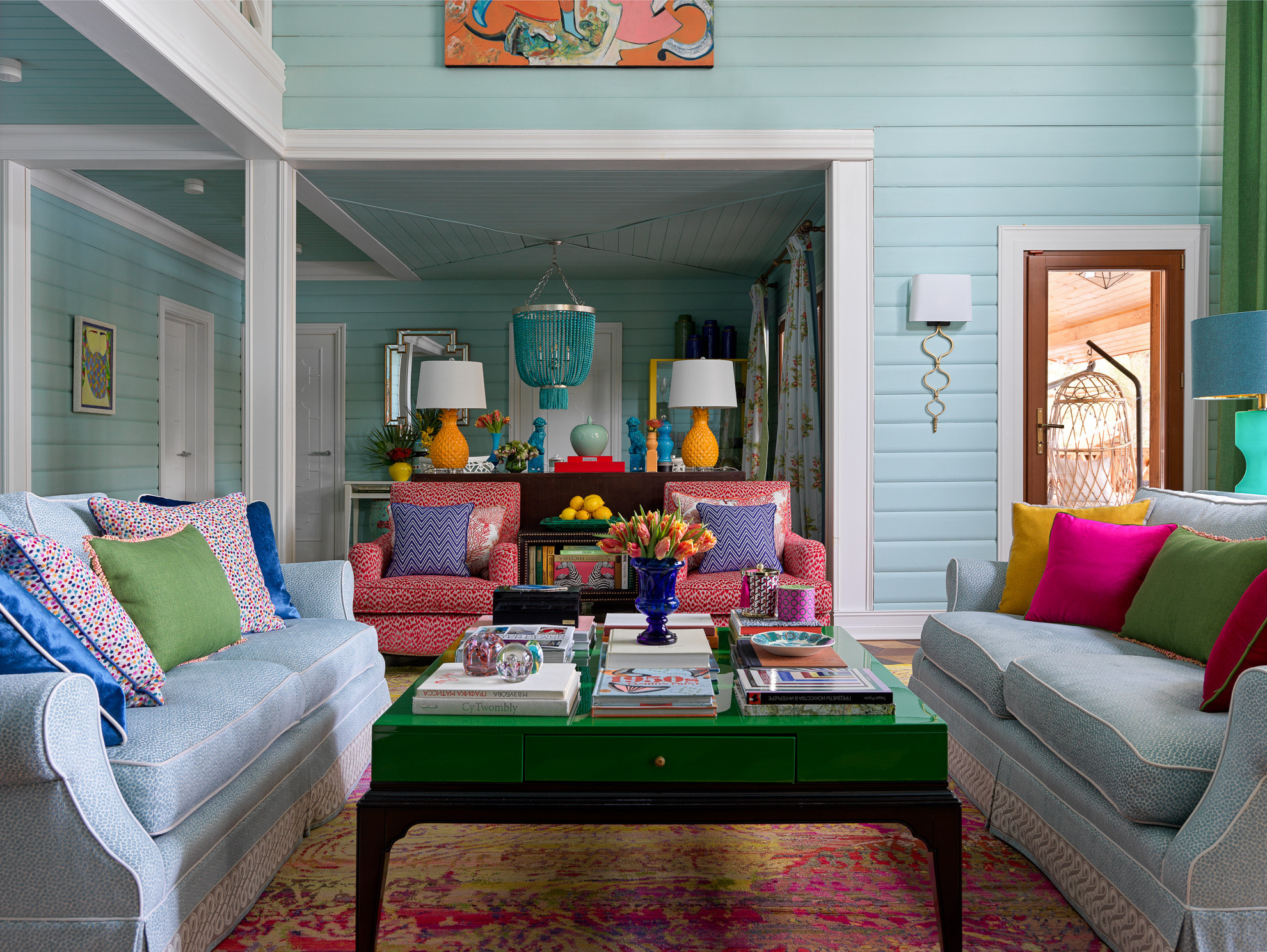 Houzz тур: Дача на Волге, увеличенная в два раза