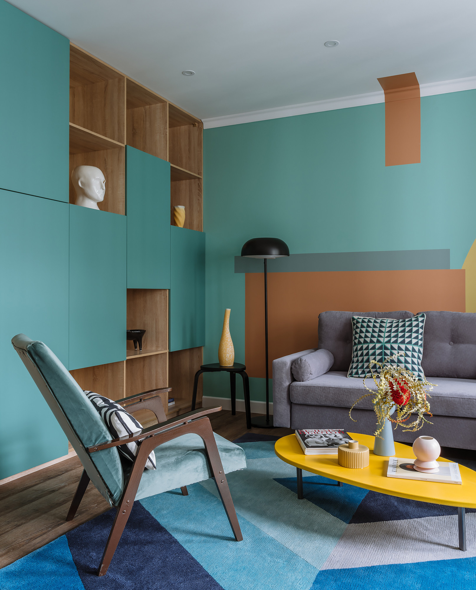 Houzz тур: Смелый интерьер «а-ля Кандинский»