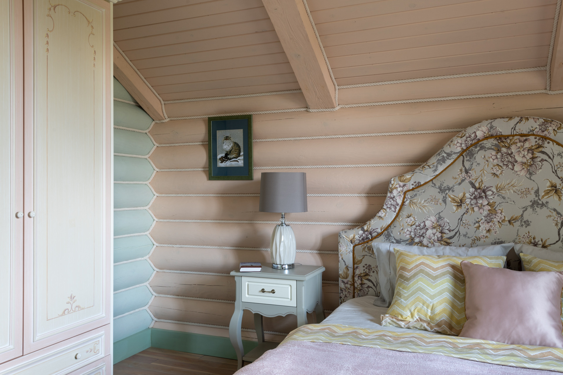 До и после: Обновление бревенчатого дома