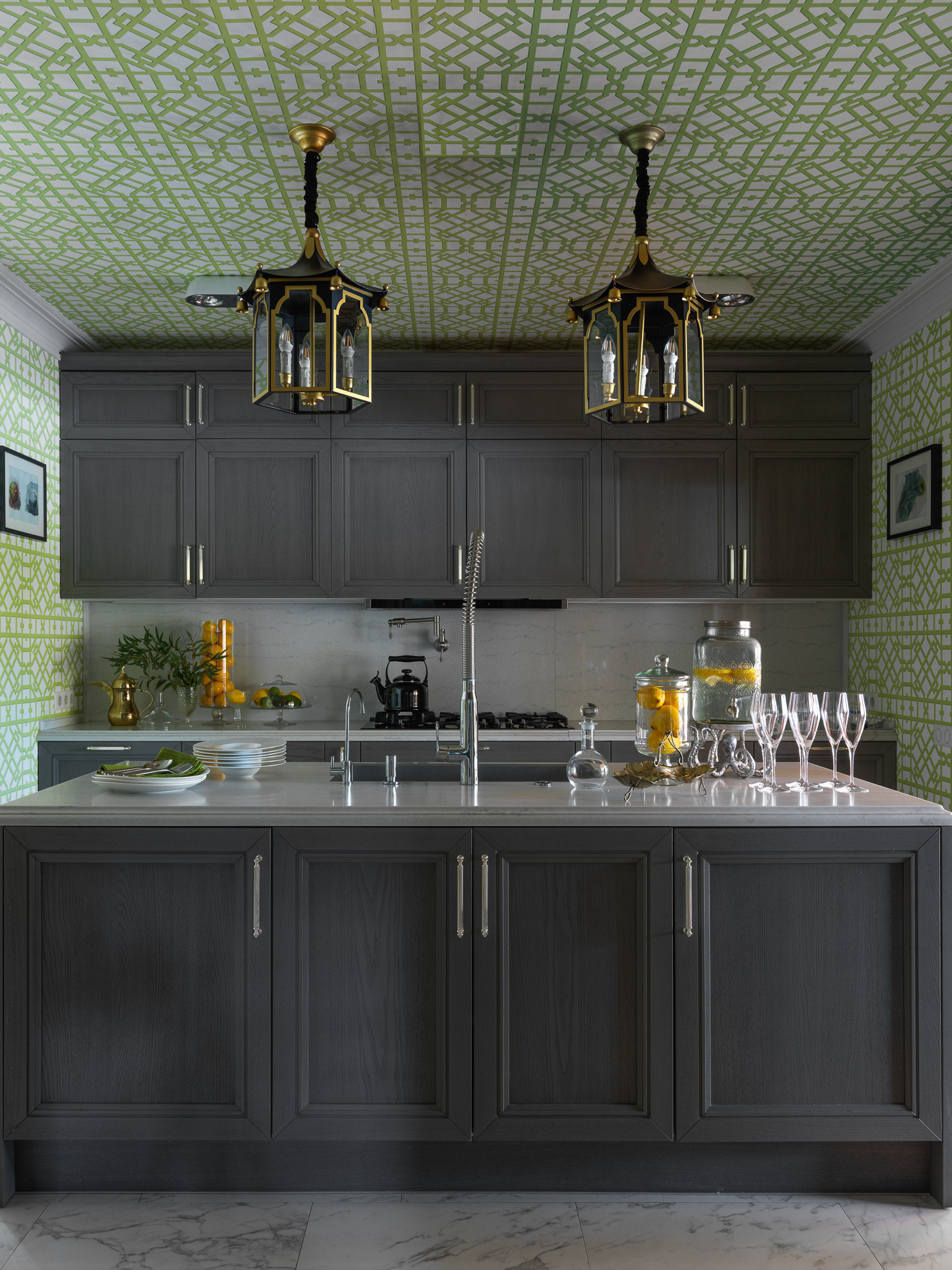 Houzz тур: Дача на Волге, увеличенная в два раза