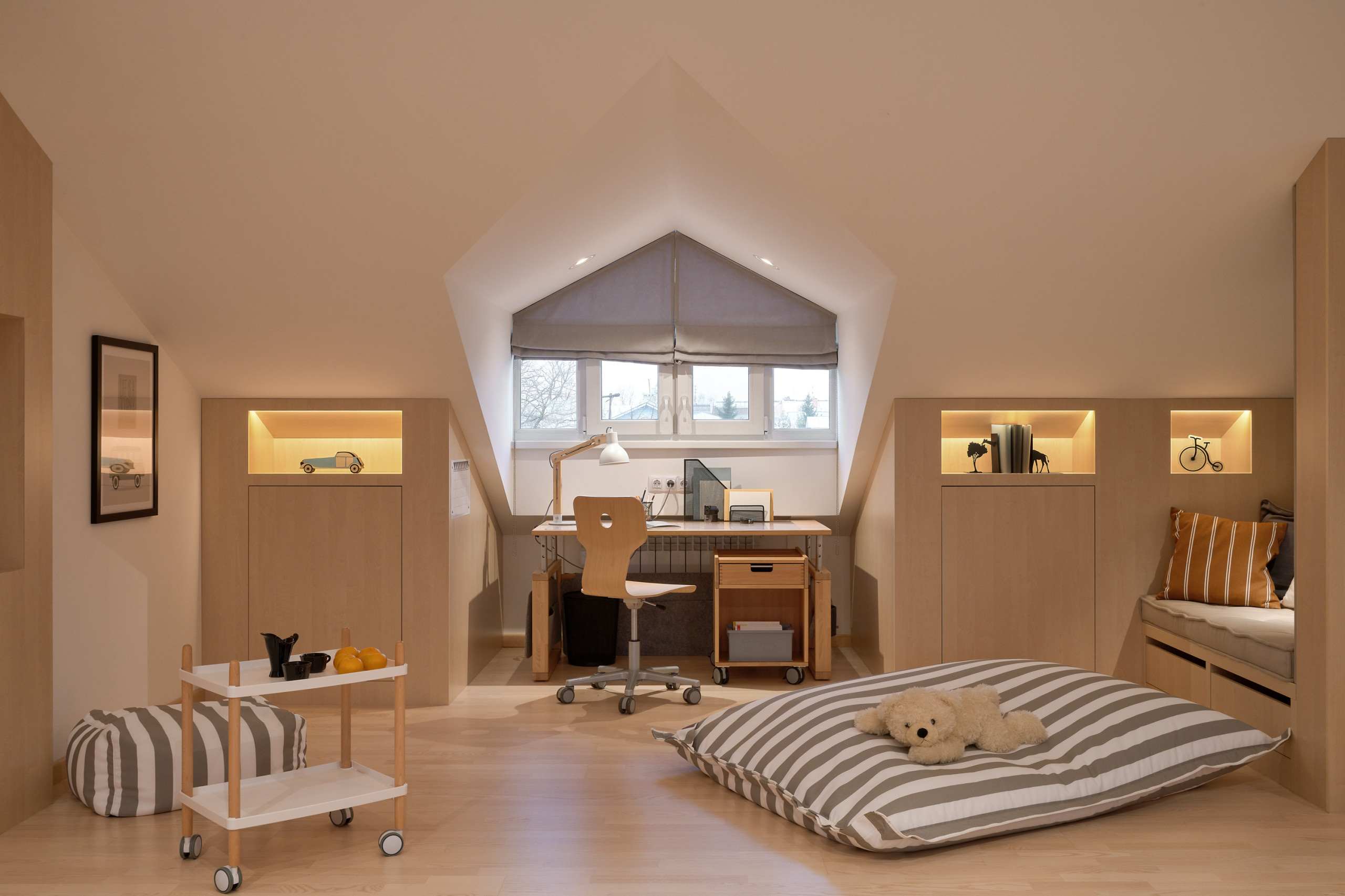 Проект недели: Детская 140 кв.м на месте мансарды