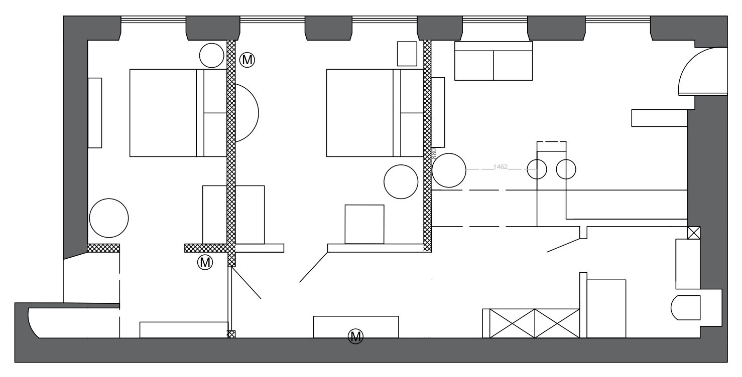 Houzz тур: Арт-квартира в Петербурге для временных визитов