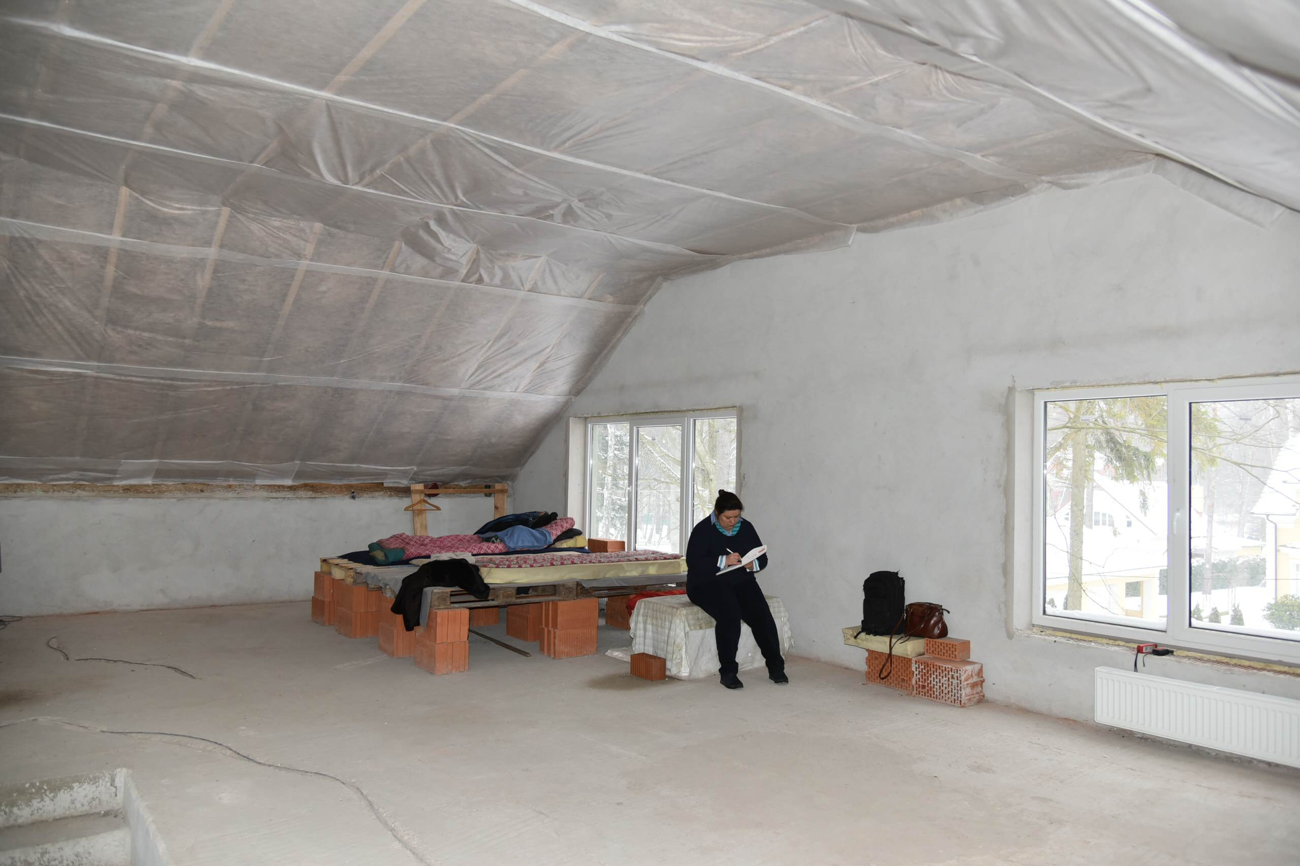 В гостях: трехэтажная квартира в Светлогорске